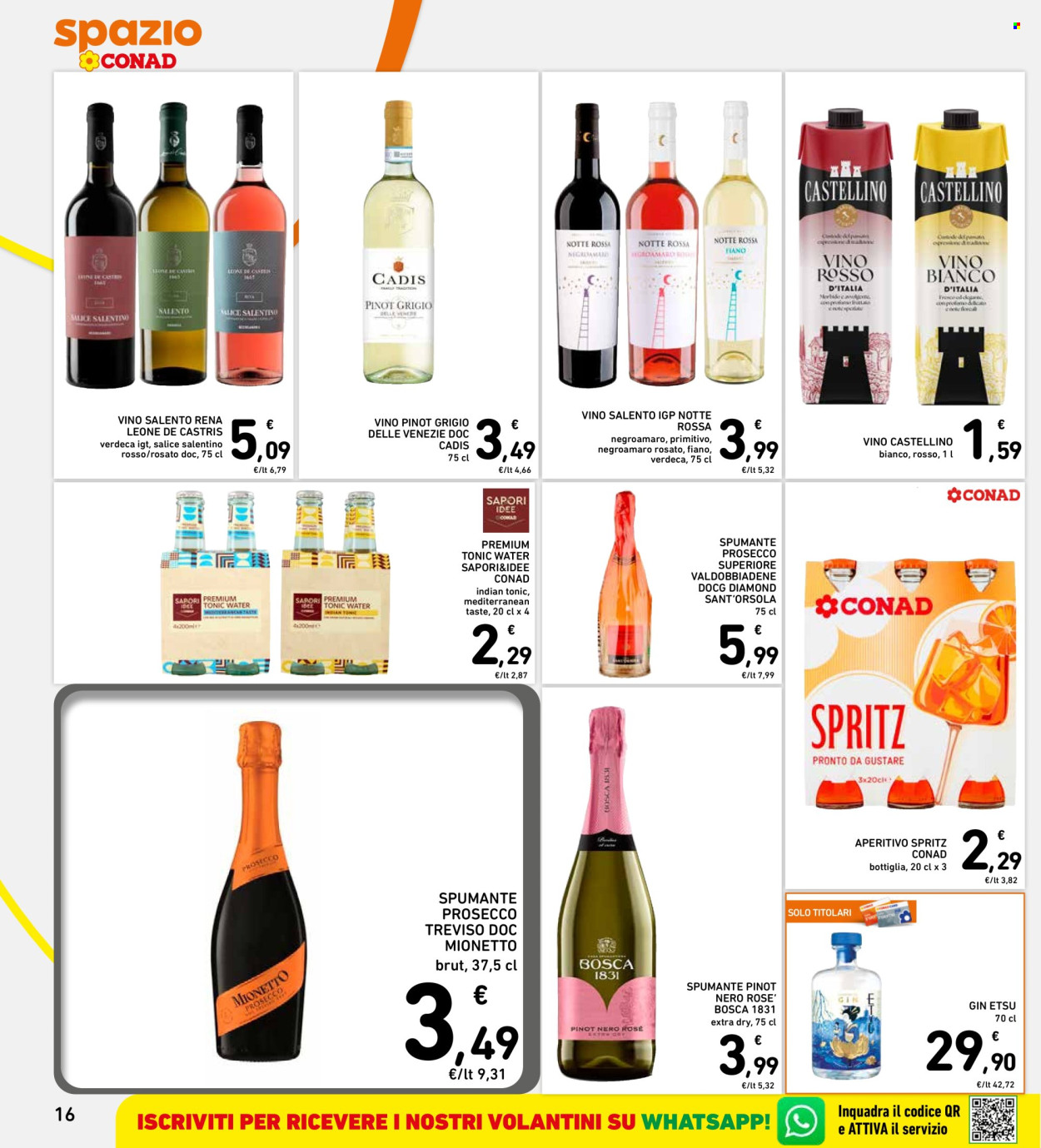 Volantino Spazio Conad - 27/8/2026 - 2/9/2026. Pagina 16