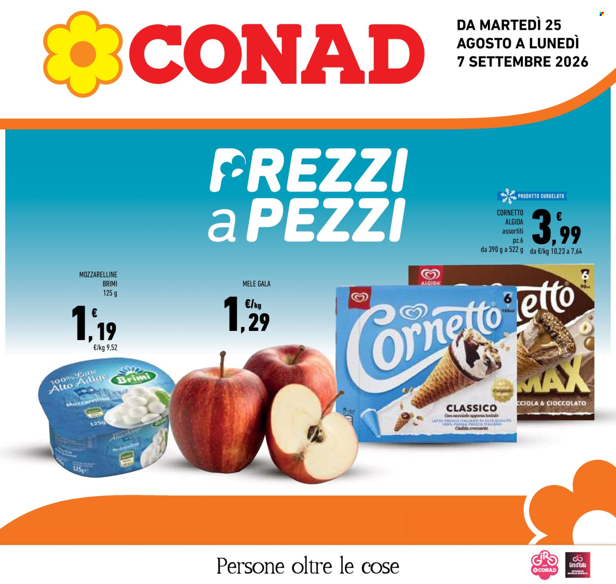 Volantino Conad - 25/8/2026 - 7/9/2026. Pagina 1