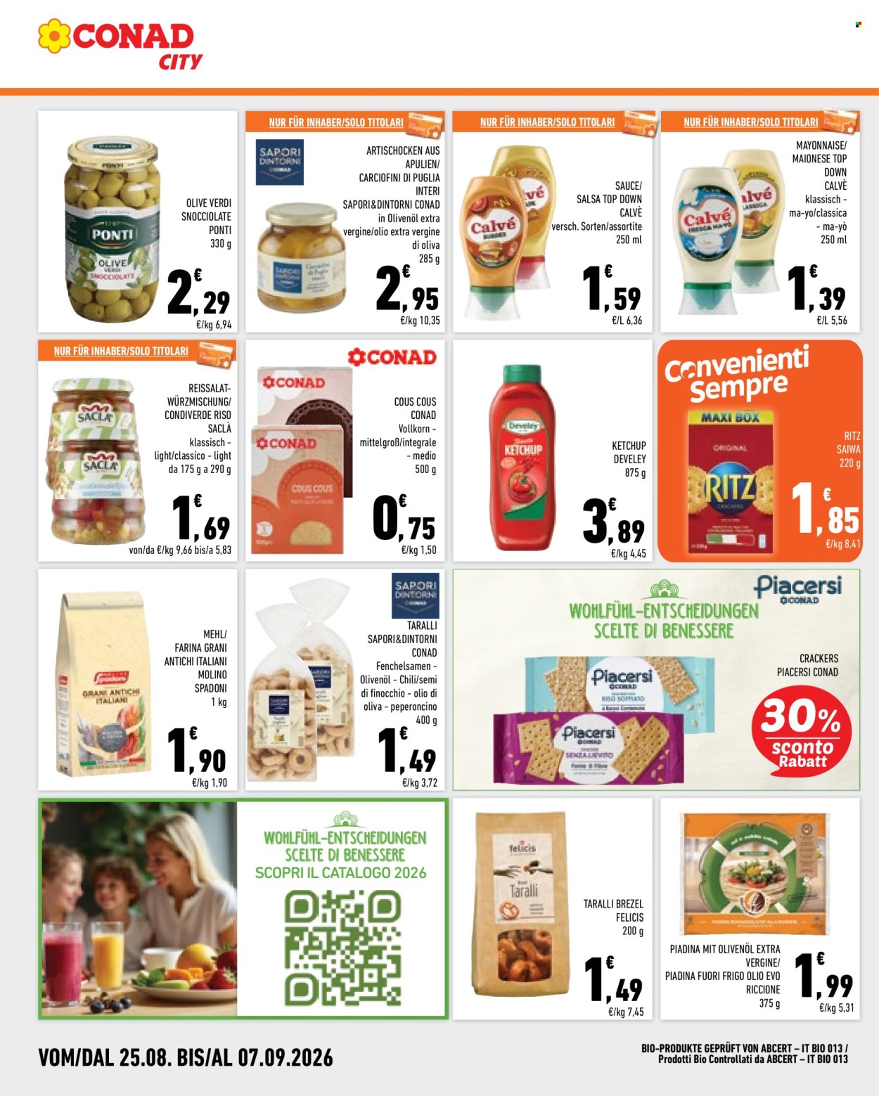 Volantino Conad City - 25/8/2026 - 7/9/2026. Pagina 14