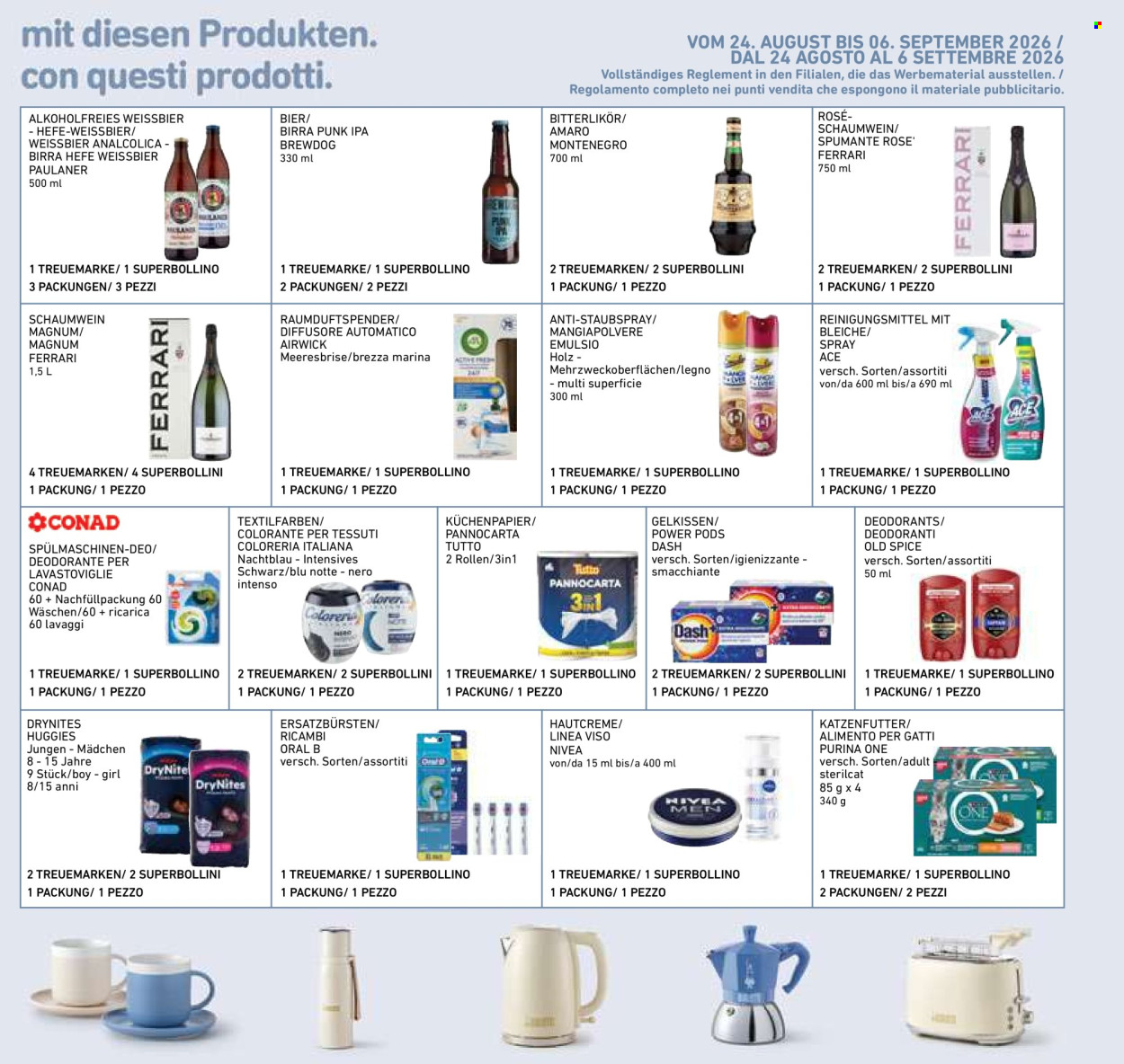 Volantino Conad - 25/8/2026 - 7/9/2026. Pagina 27