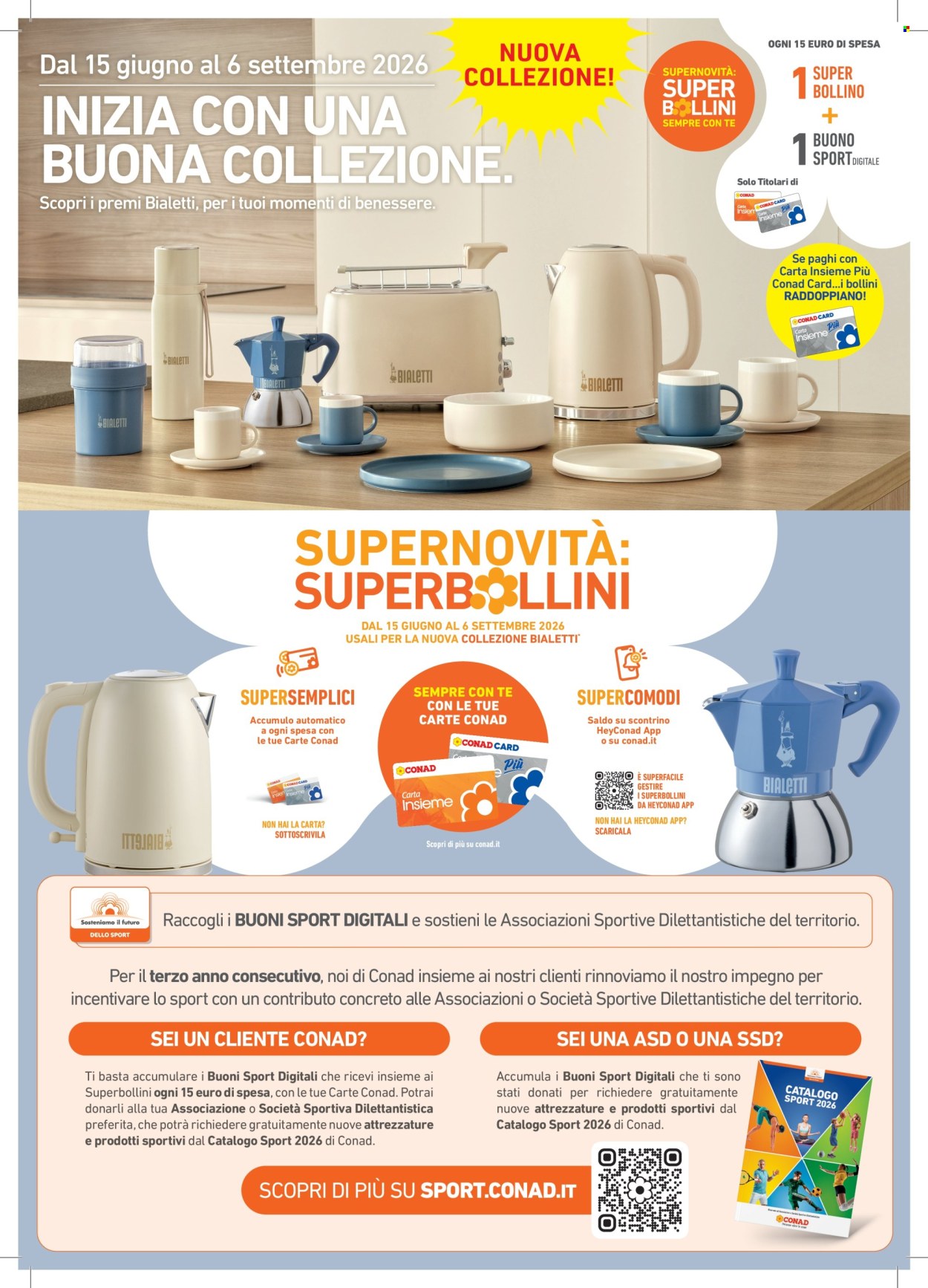 Volantino Conad - 24/8/2026 - 6/9/2026. Pagina 1