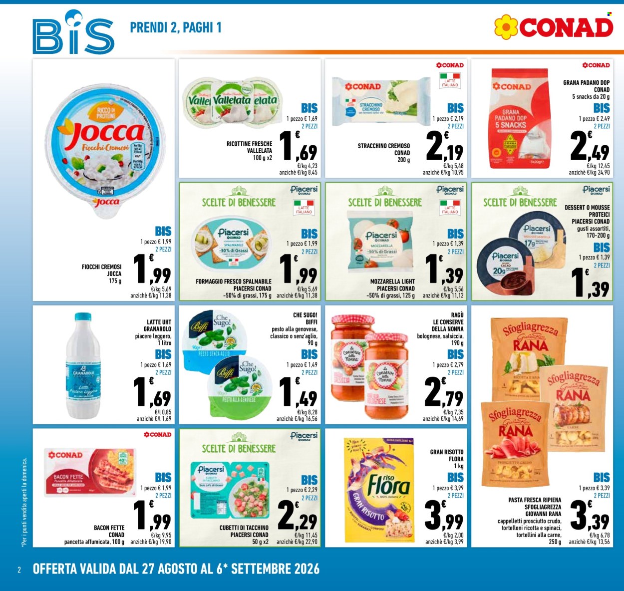 Volantino Conad - 27/8/2026 - 6/9/2026. Pagina 2