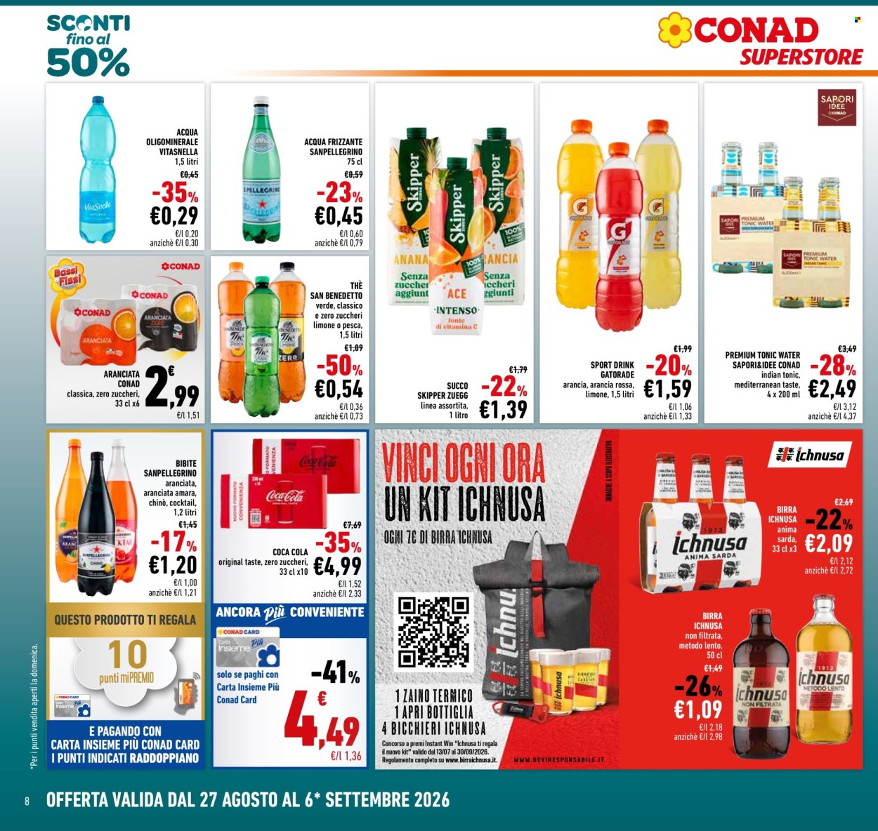 Volantino Conad Superstore - 27/8/2026 - 6/9/2026. Pagina 8
