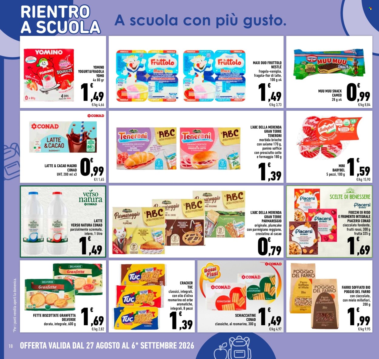 Volantino Conad Superstore - 27/8/2026 - 6/9/2026. Pagina 18