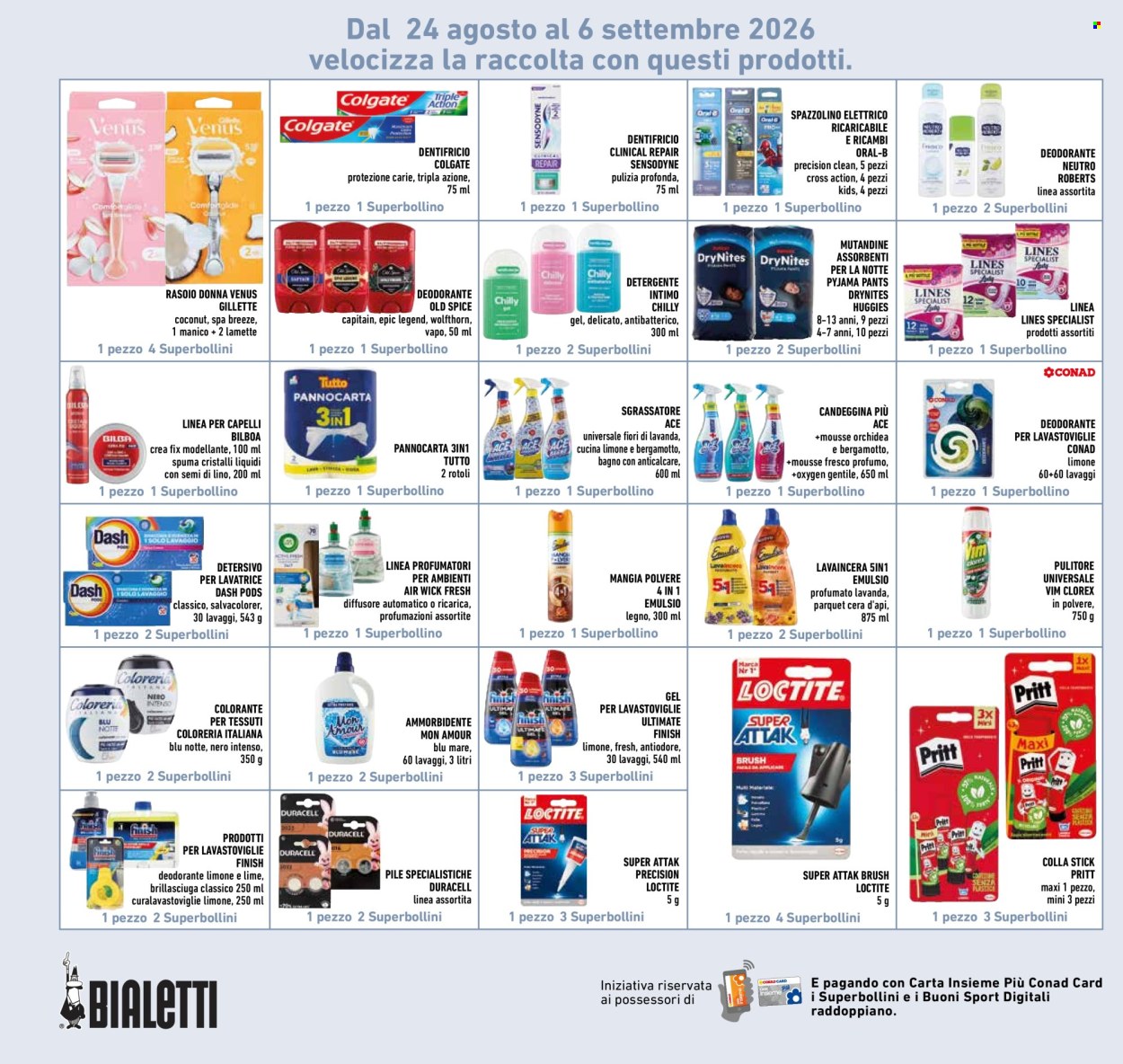 Volantino Conad Superstore - 27/8/2026 - 6/9/2026. Pagina 24