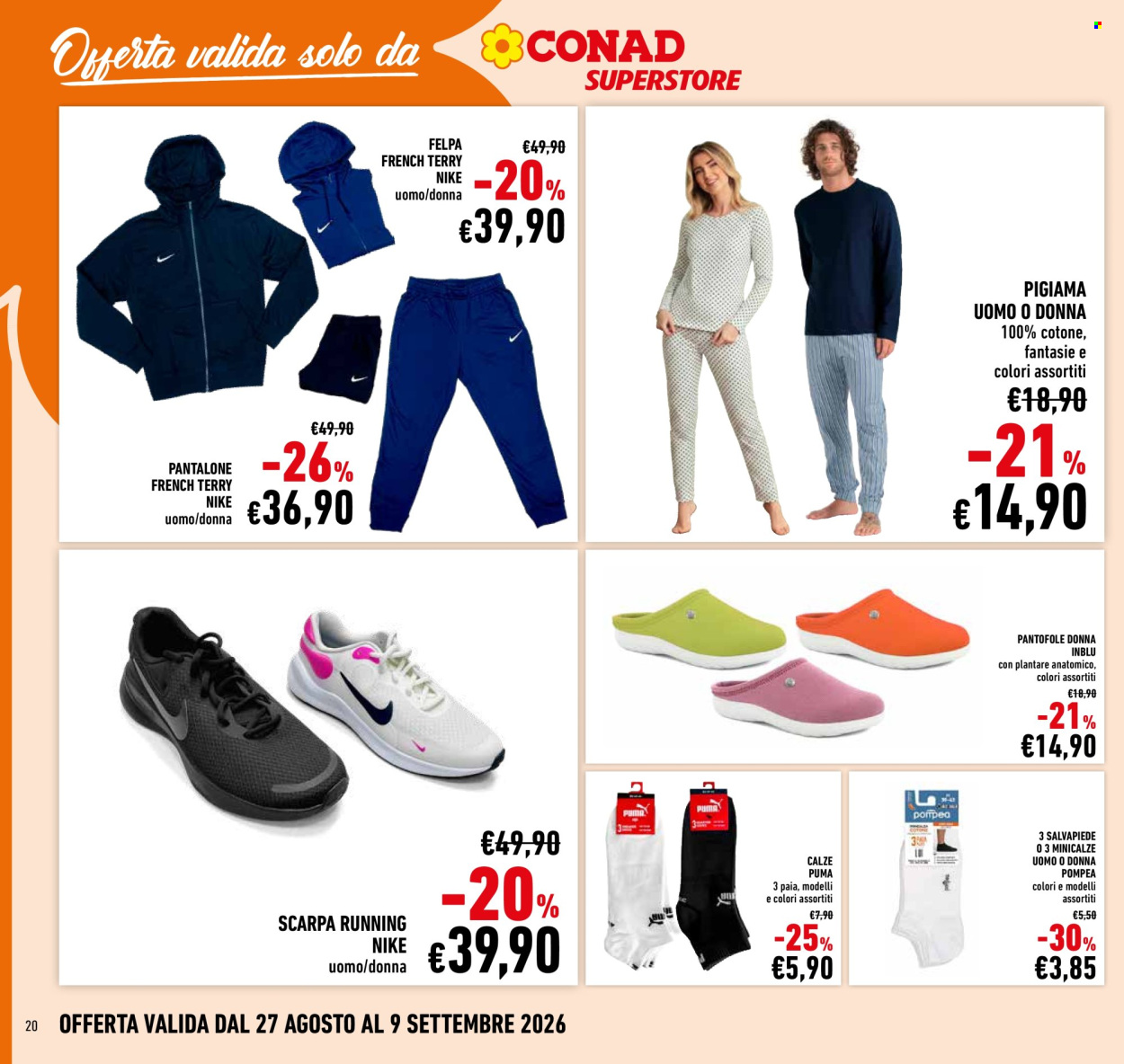 Volantino Conad Superstore - 27/8/2026 - 6/9/2026. Pagina 20