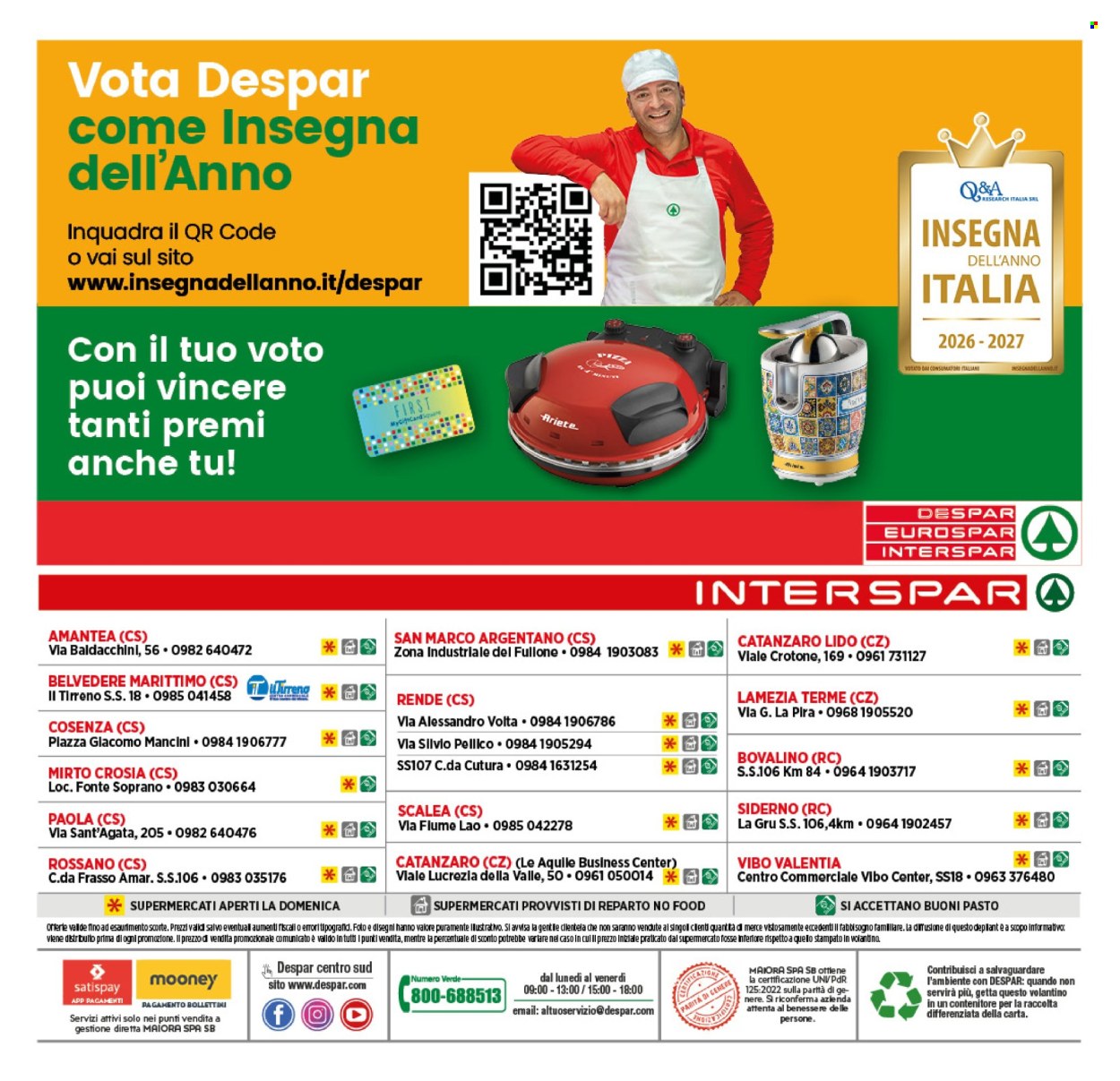 Volantino Interspar - 31/8/2026 - 9/9/2026. Pagina 34