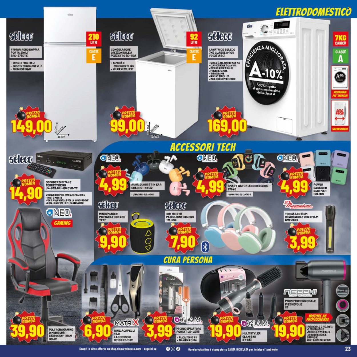 Volantino Risparmio Casa - 27/8/2026 - 13/9/2026. Pagina 23