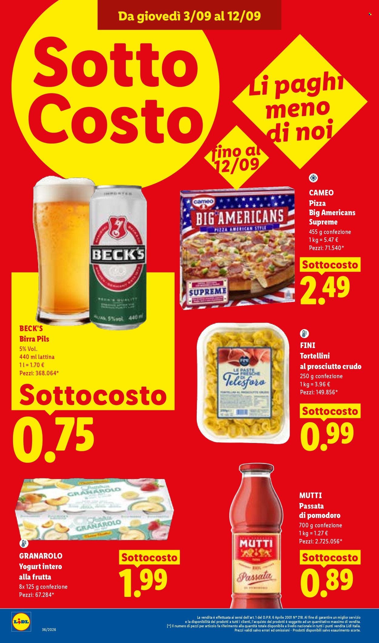 Volantino Lidl - 3/9/2026 - 9/9/2026. Pagina 4