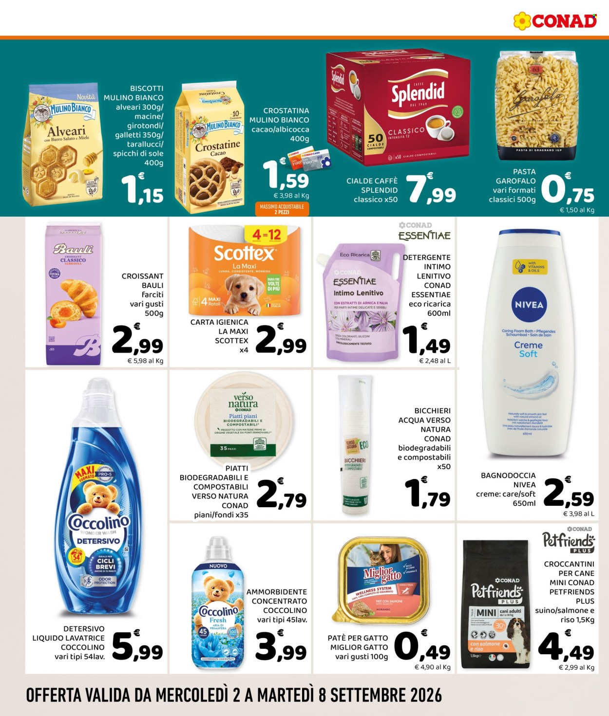Volantino Conad - 2/9/2026 - 8/9/2026. Pagina 4