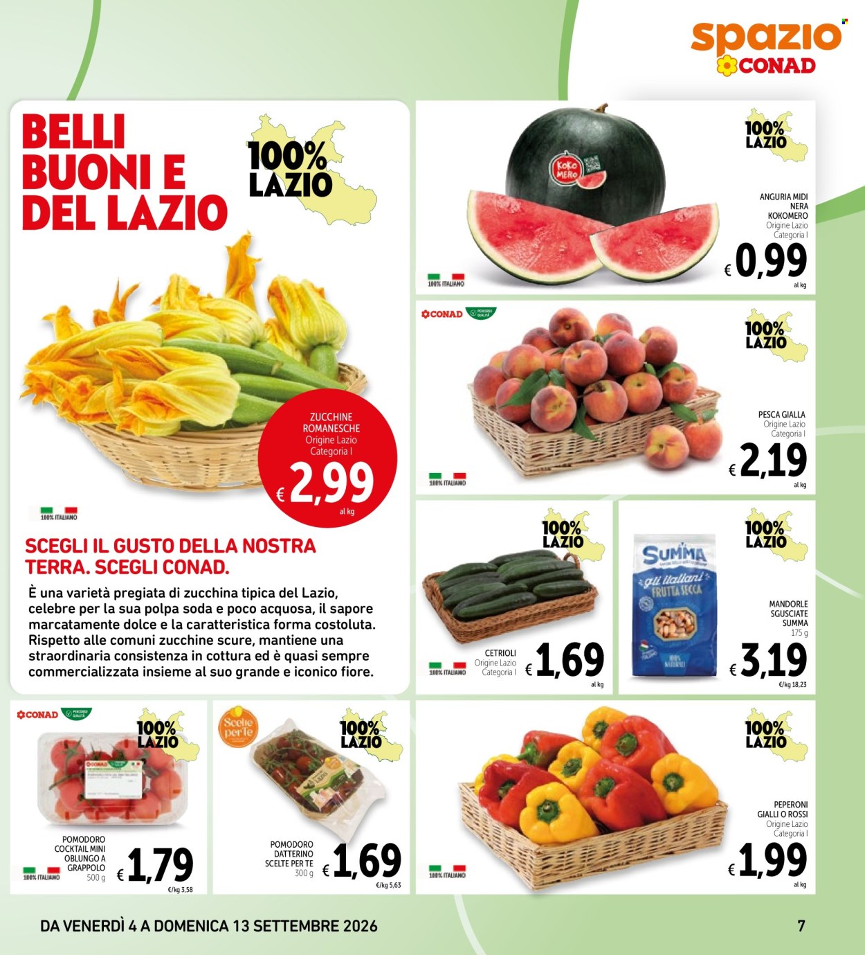 Volantino Conad - 4/9/2026 - 13/9/2026. Pagina 7
