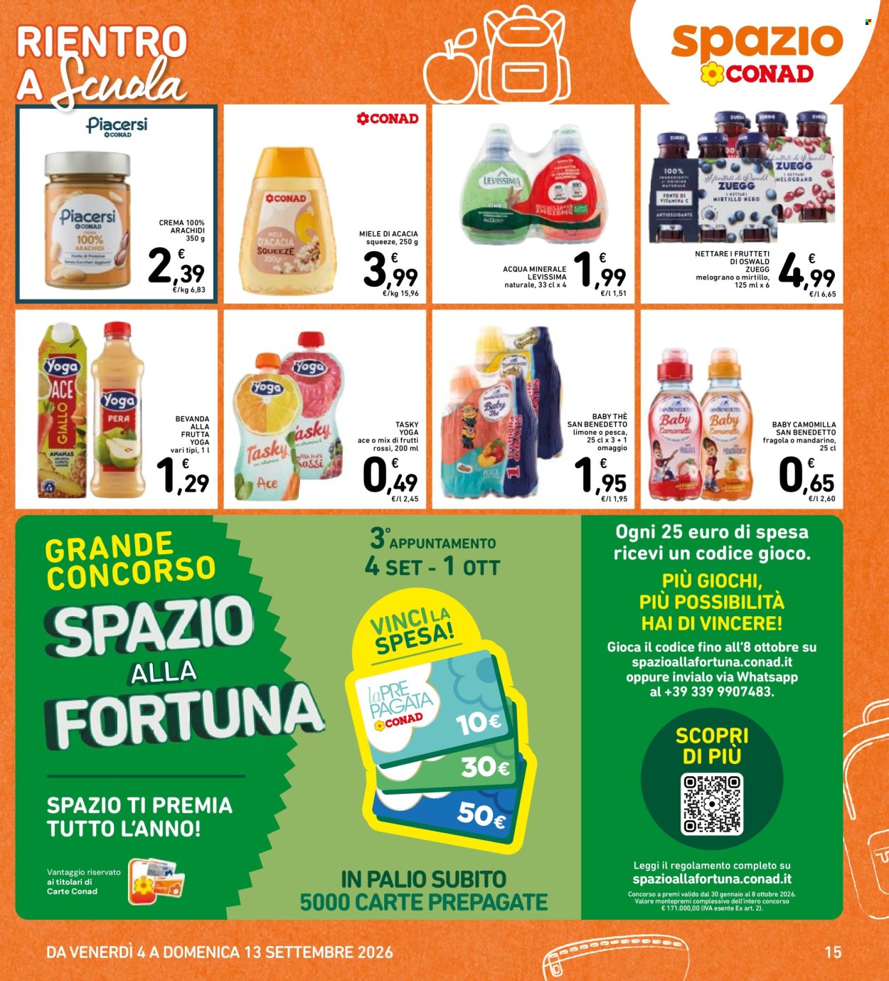 Volantino Conad - 4/9/2026 - 13/9/2026. Pagina 15
