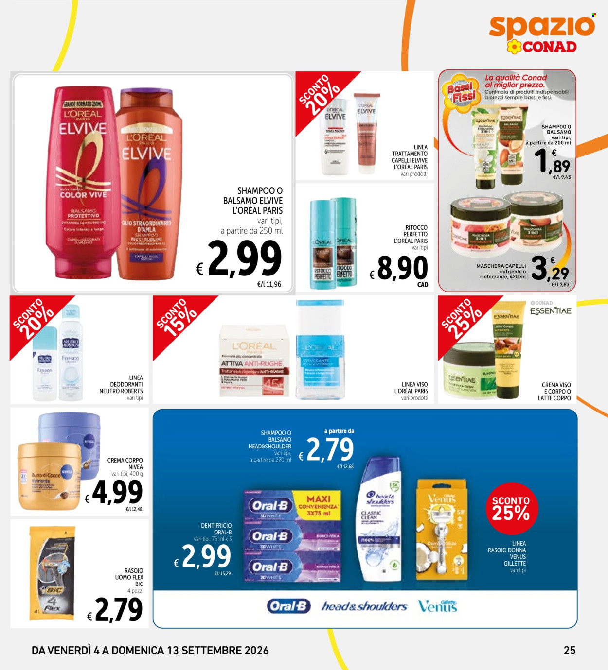 Volantino Conad - 4/9/2026 - 13/9/2026. Pagina 25