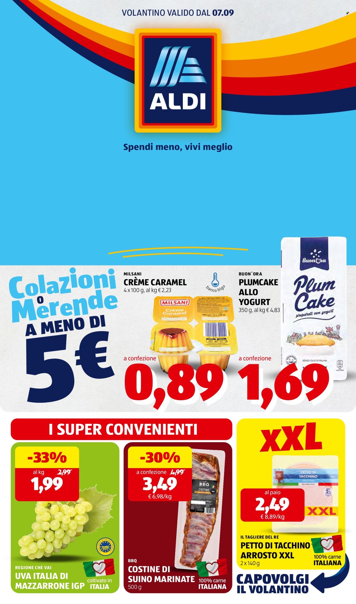 Volantino Aldi - 7/9/2026 - 13/9/2026. Pagina 1