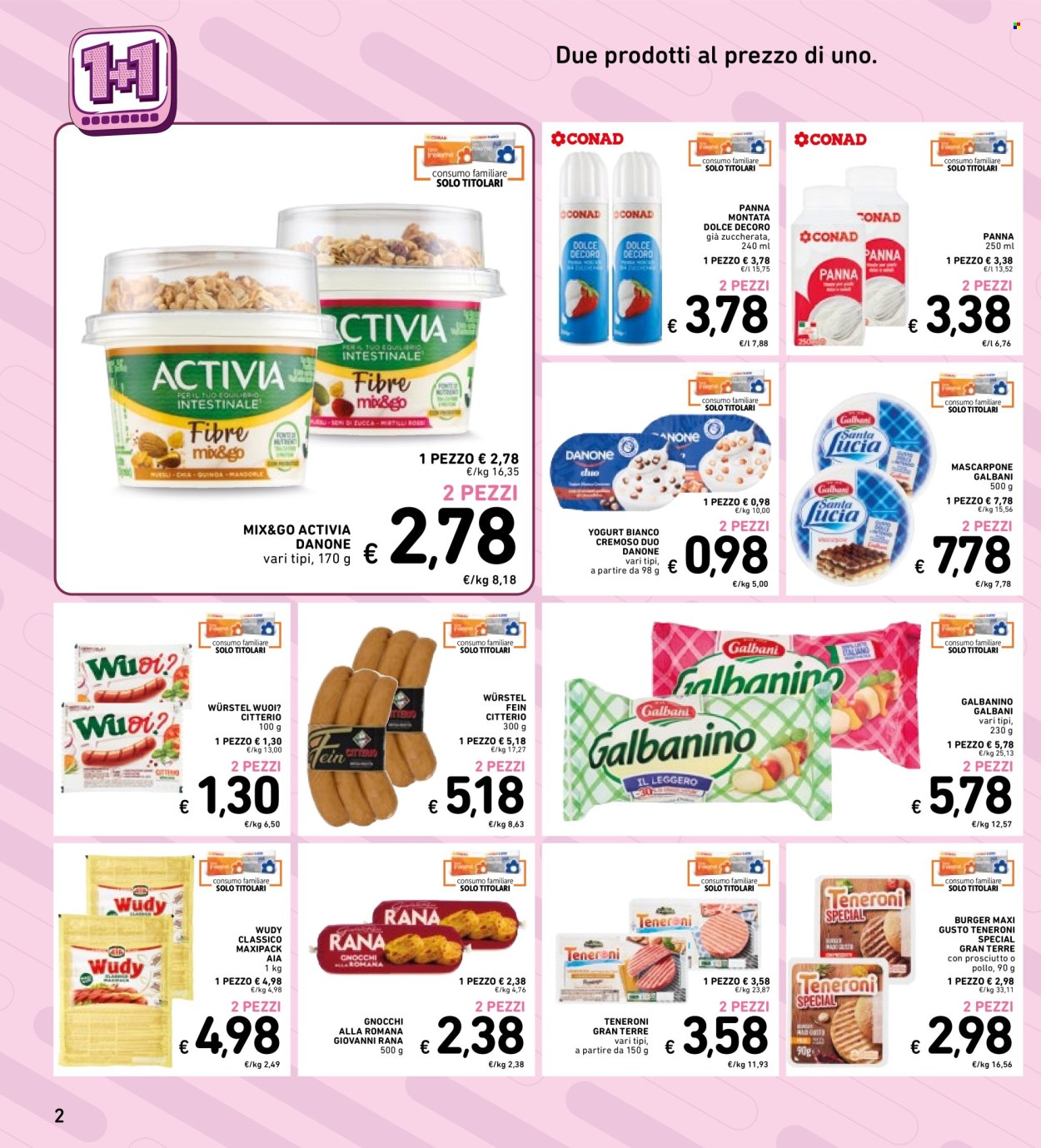 Volantino Conad - 11/9/2026 - 17/9/2026. Pagina 2
