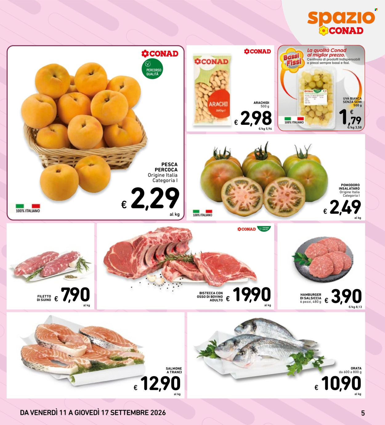 Volantino Conad - 11/9/2026 - 17/9/2026. Pagina 5