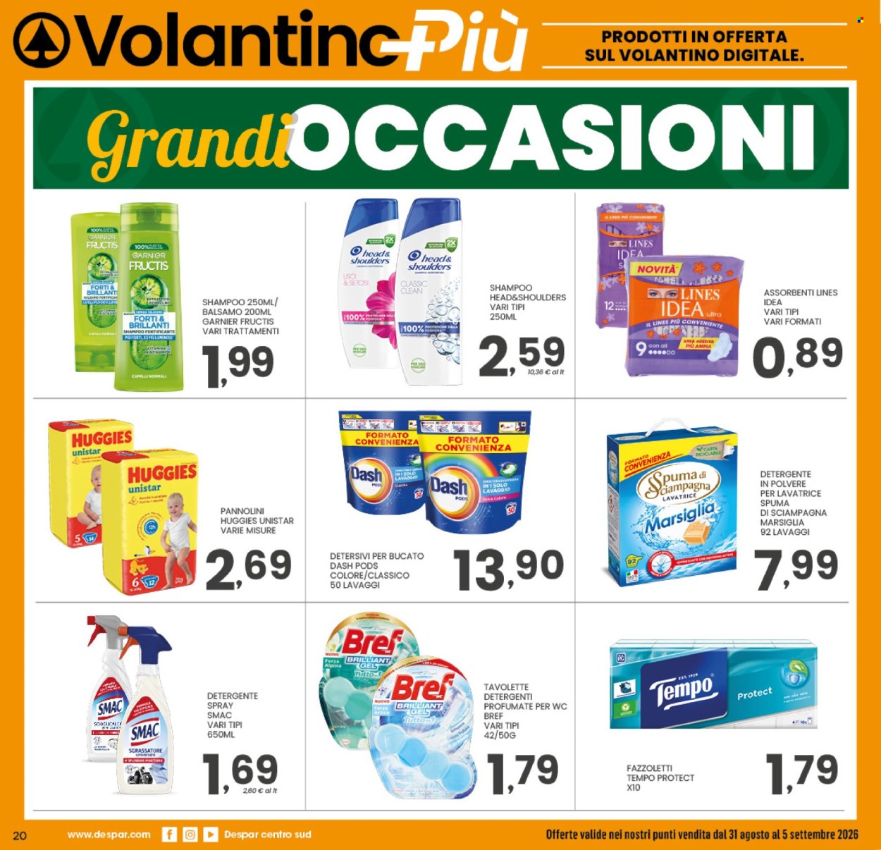 Volantino Despar - 31/8/2026 - 5/9/2026. Pagina 21