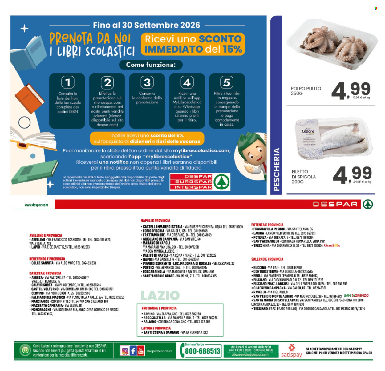 Volantino Despar - 31/8/2026 - 5/9/2026. Pagina 27