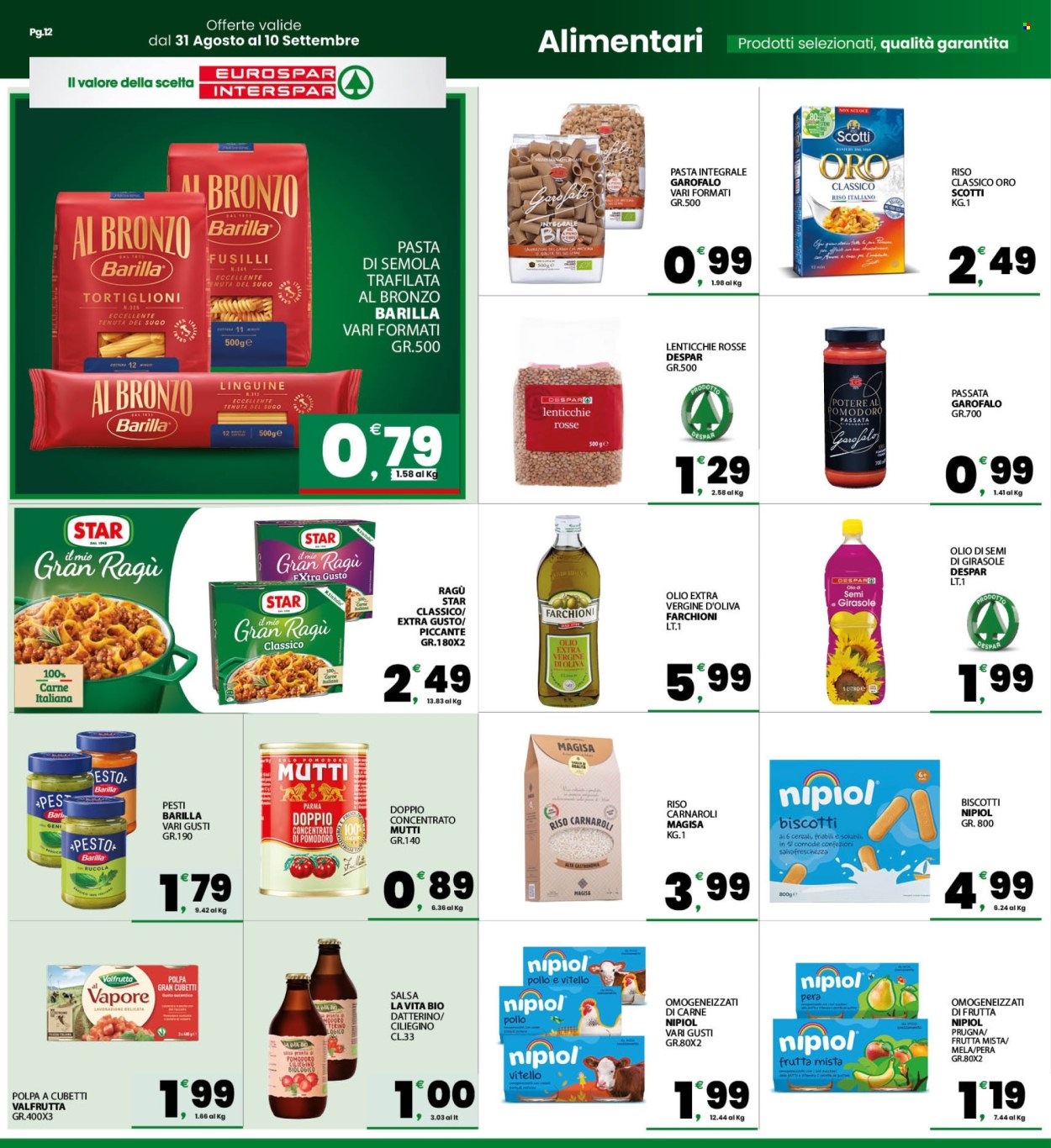 Volantino Interspar - 31/8/2026 - 10/9/2026. Pagina 12