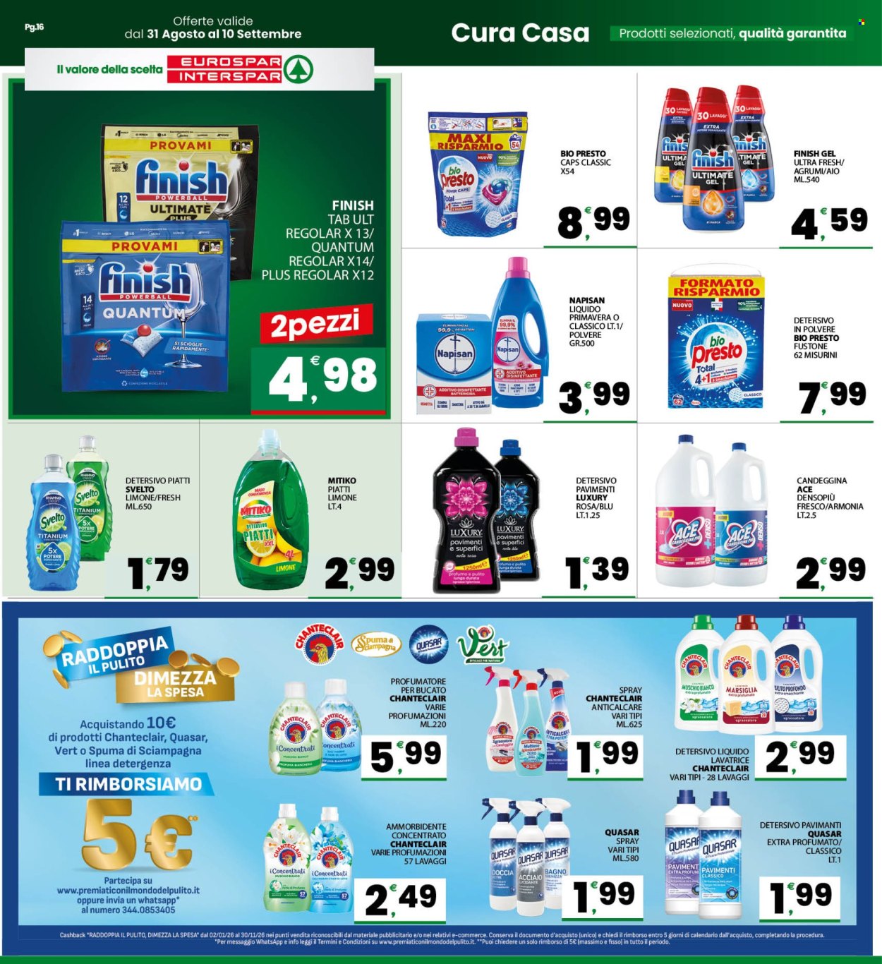 Volantino Interspar - 31/8/2026 - 10/9/2026. Pagina 16