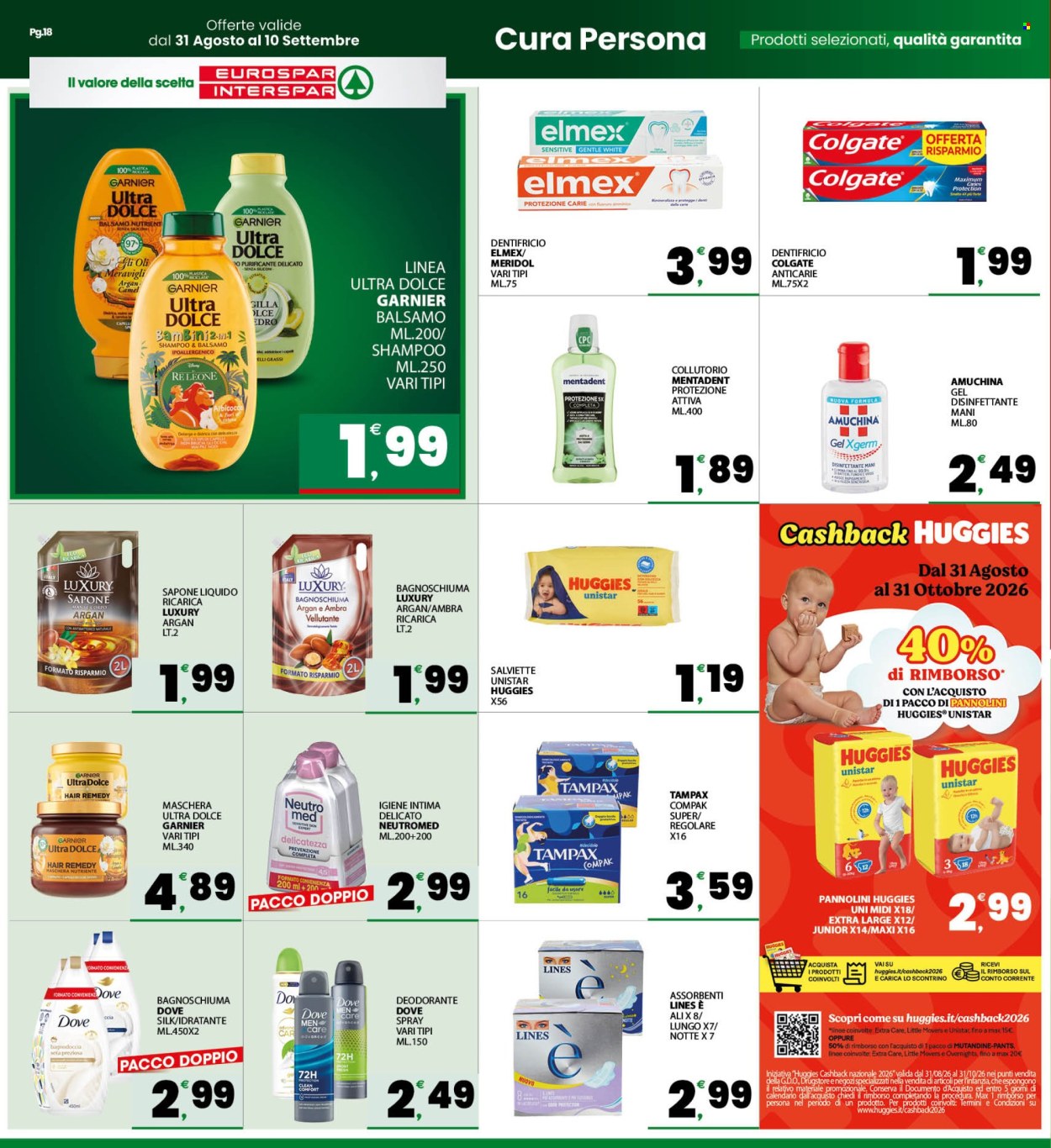 Volantino Interspar - 31/8/2026 - 10/9/2026. Pagina 18