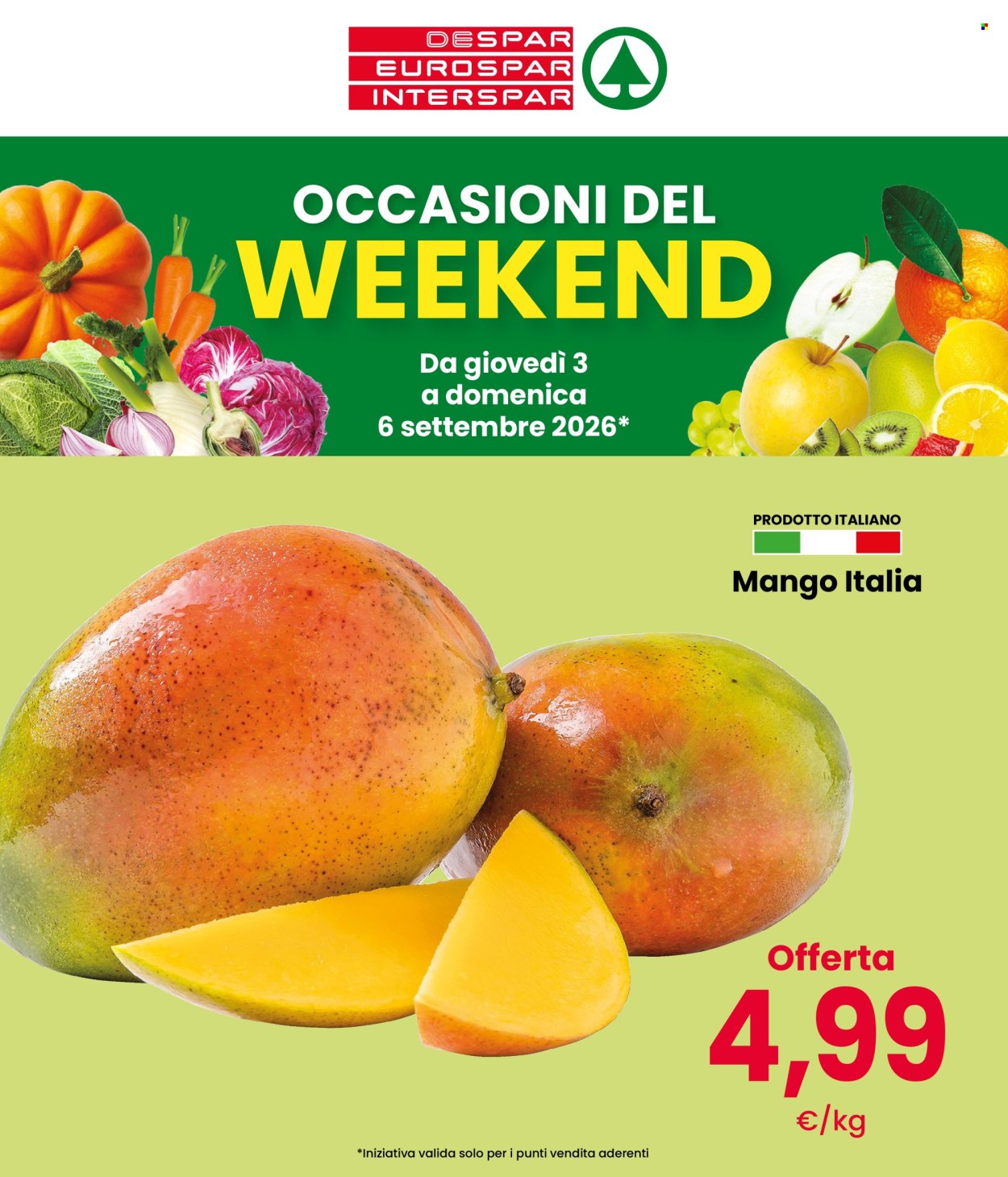 Volantino Despar - 3/9/2026 - 6/9/2026. Pagina 1