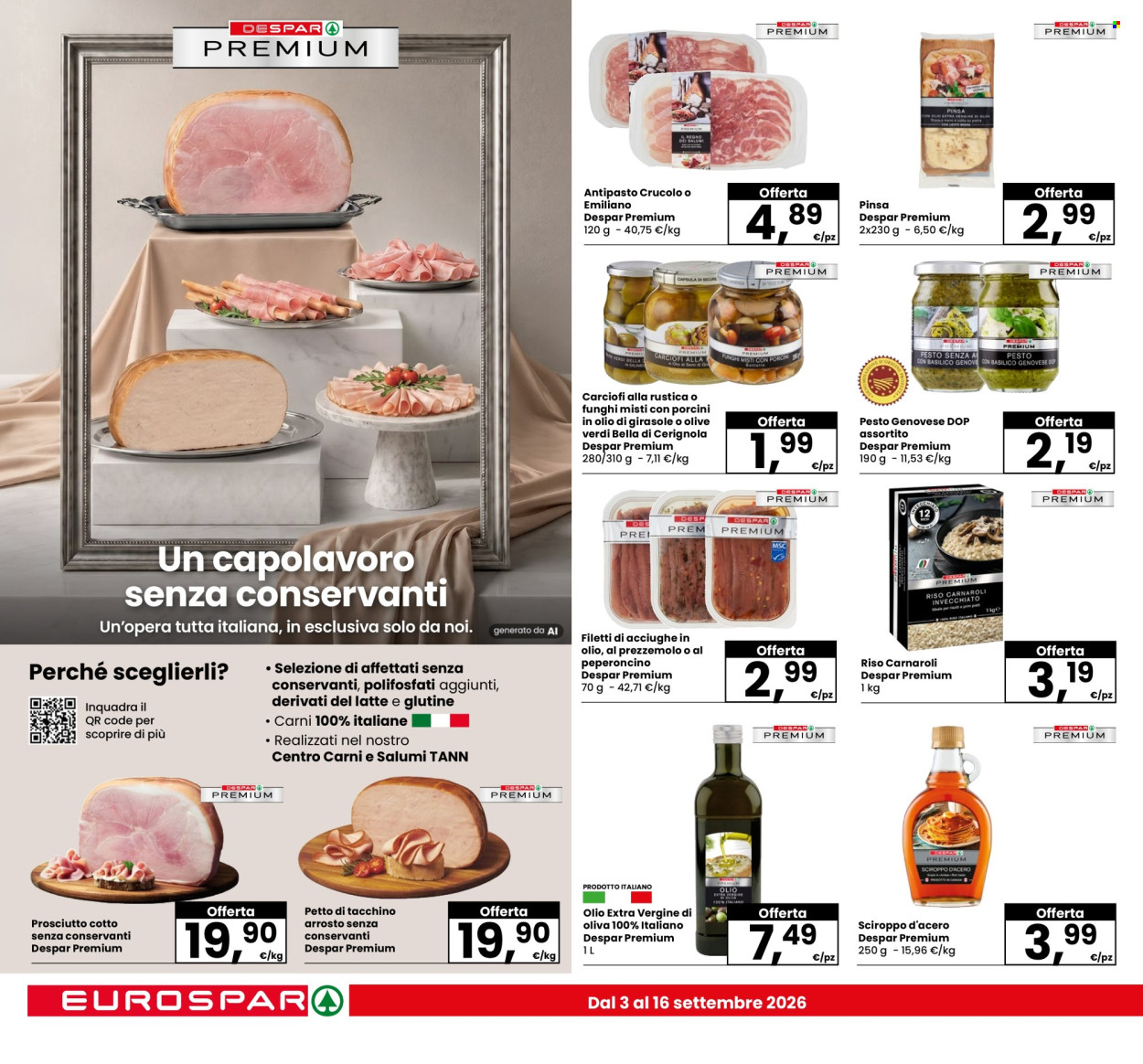 Volantino Eurospar - 3/9/2026 - 16/9/2026. Pagina 6