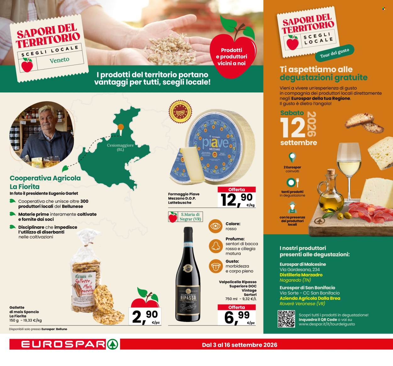 Volantino Eurospar - 3/9/2026 - 16/9/2026. Pagina 10
