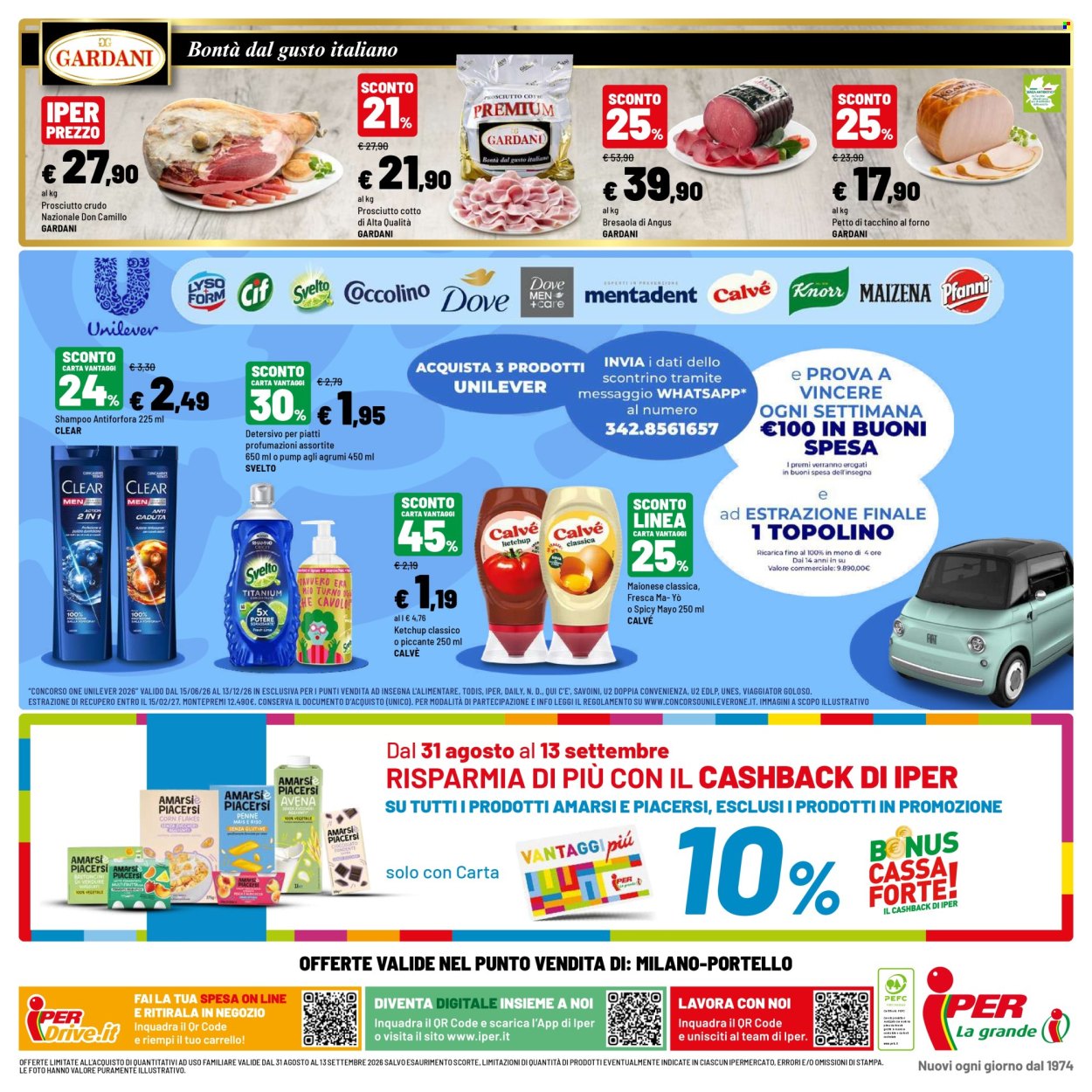Volantino Iper, La grande i - 31/8/2026 - 13/9/2026. Pagina 48