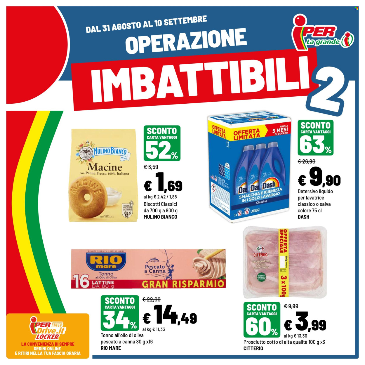 Volantino Iper, La grande i - 31/8/2026 - 10/9/2026. Pagina 1