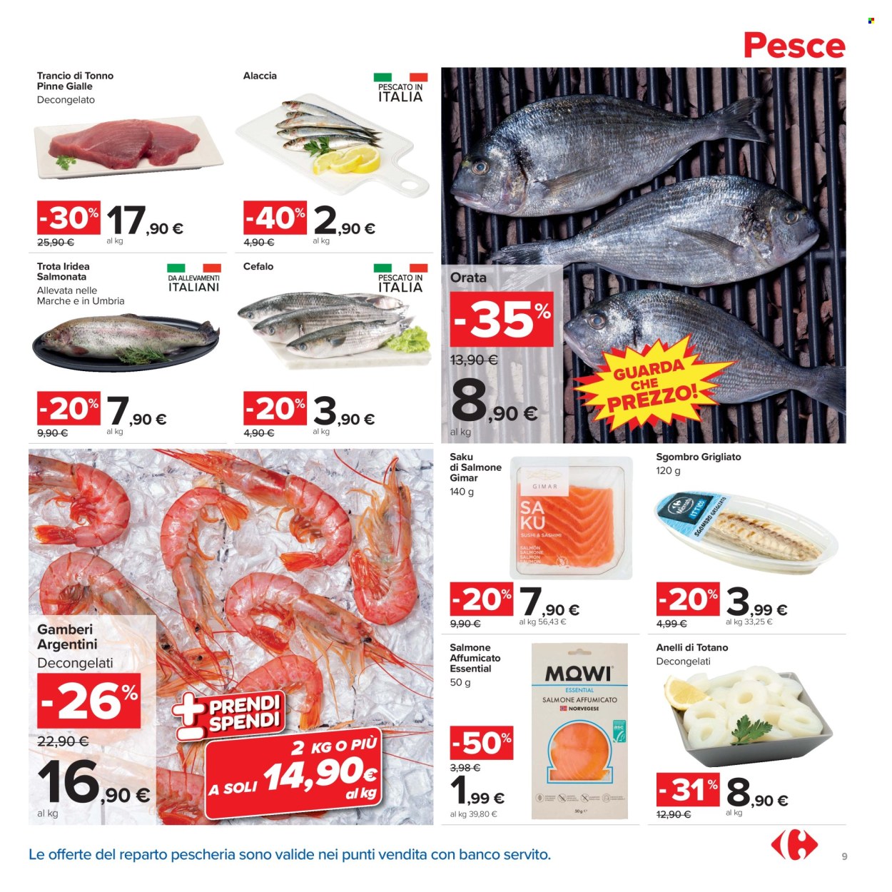 Volantino Carrefour - 4/9/2026 - 13/9/2026. Pagina 9