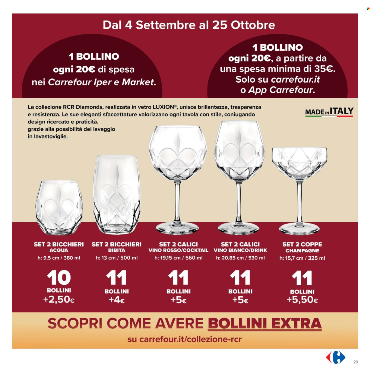 Volantino Carrefour - 4/9/2026 - 13/9/2026. Pagina 29