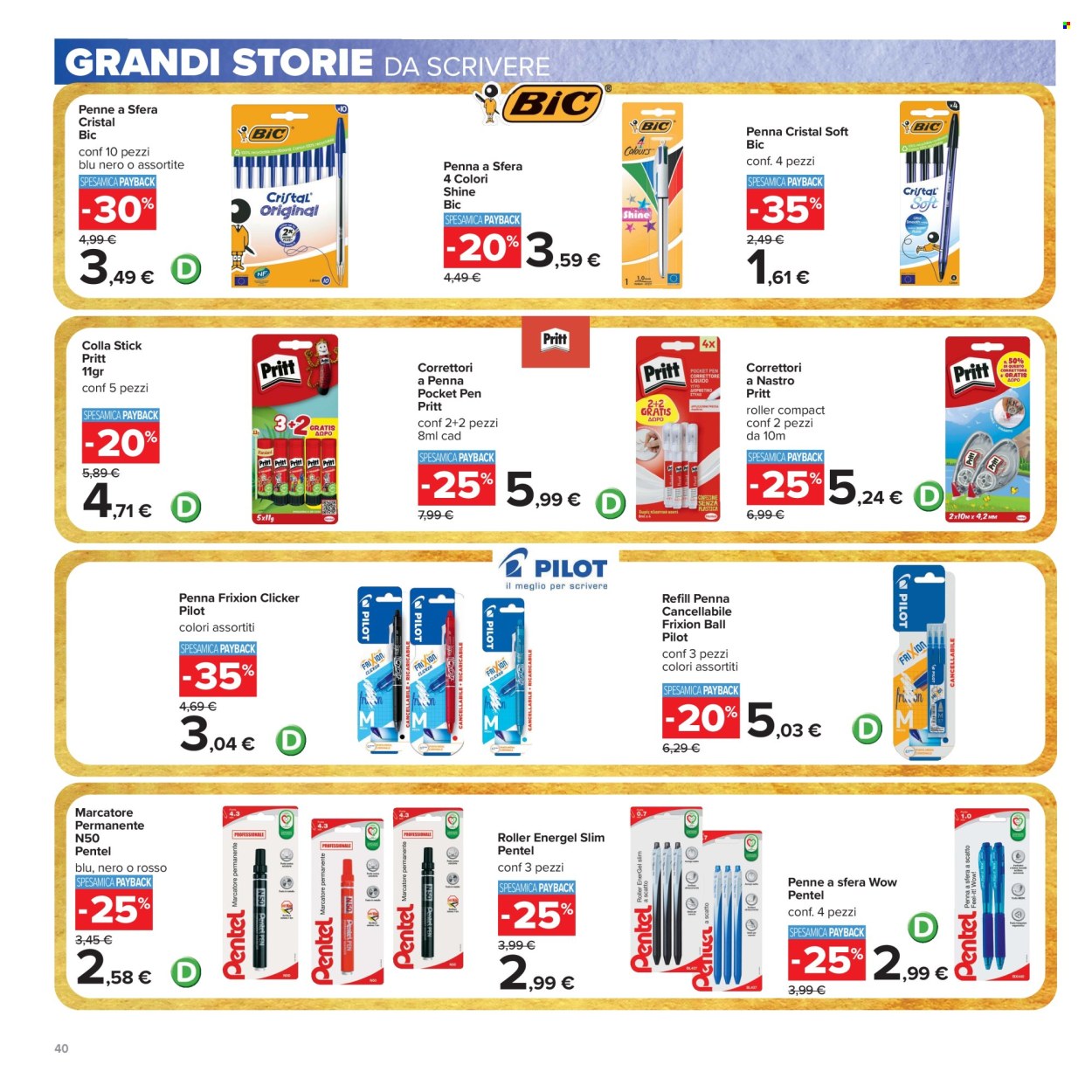 Volantino Carrefour - 4/9/2026 - 13/9/2026. Pagina 40