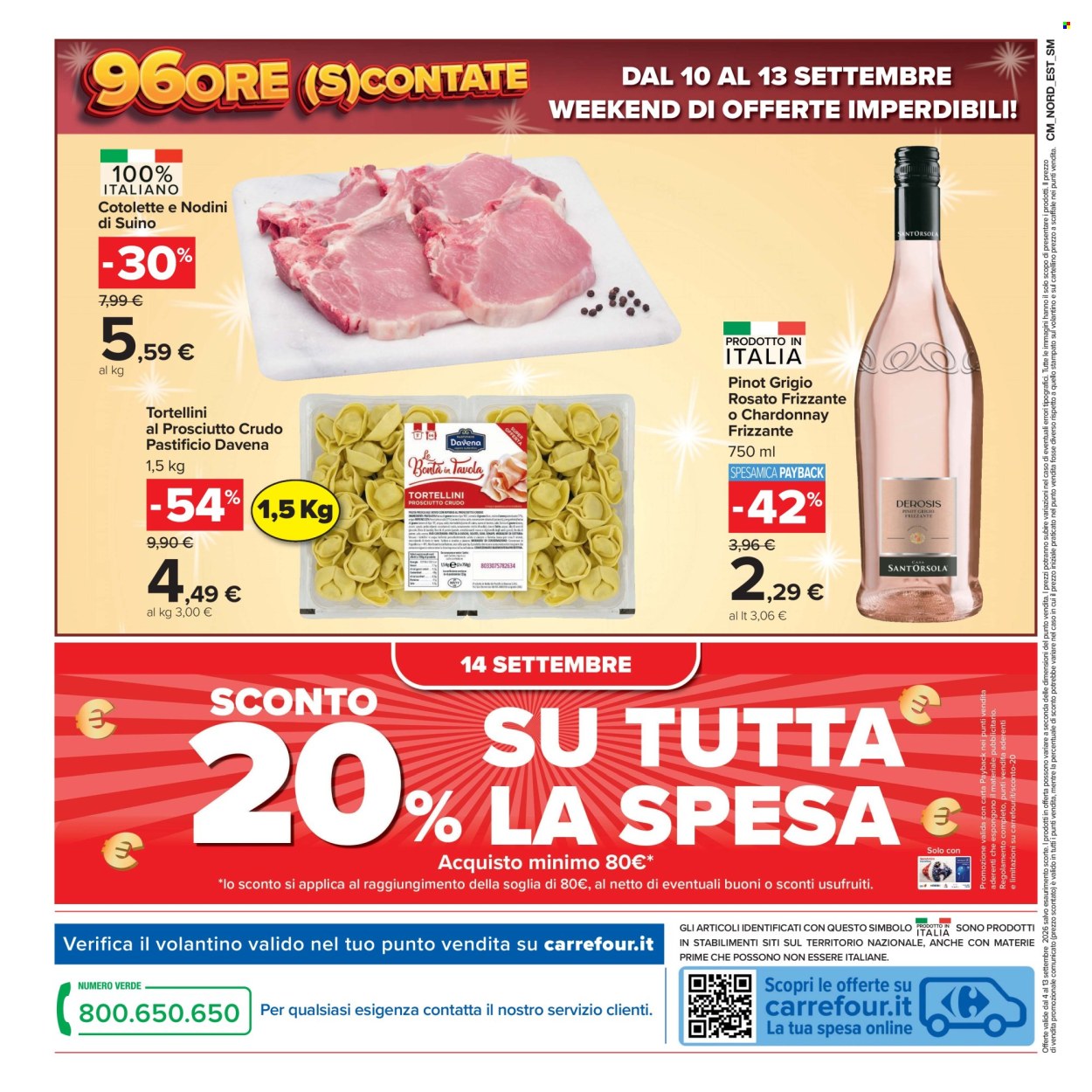 Volantino Carrefour - 4/9/2026 - 13/9/2026. Pagina 30