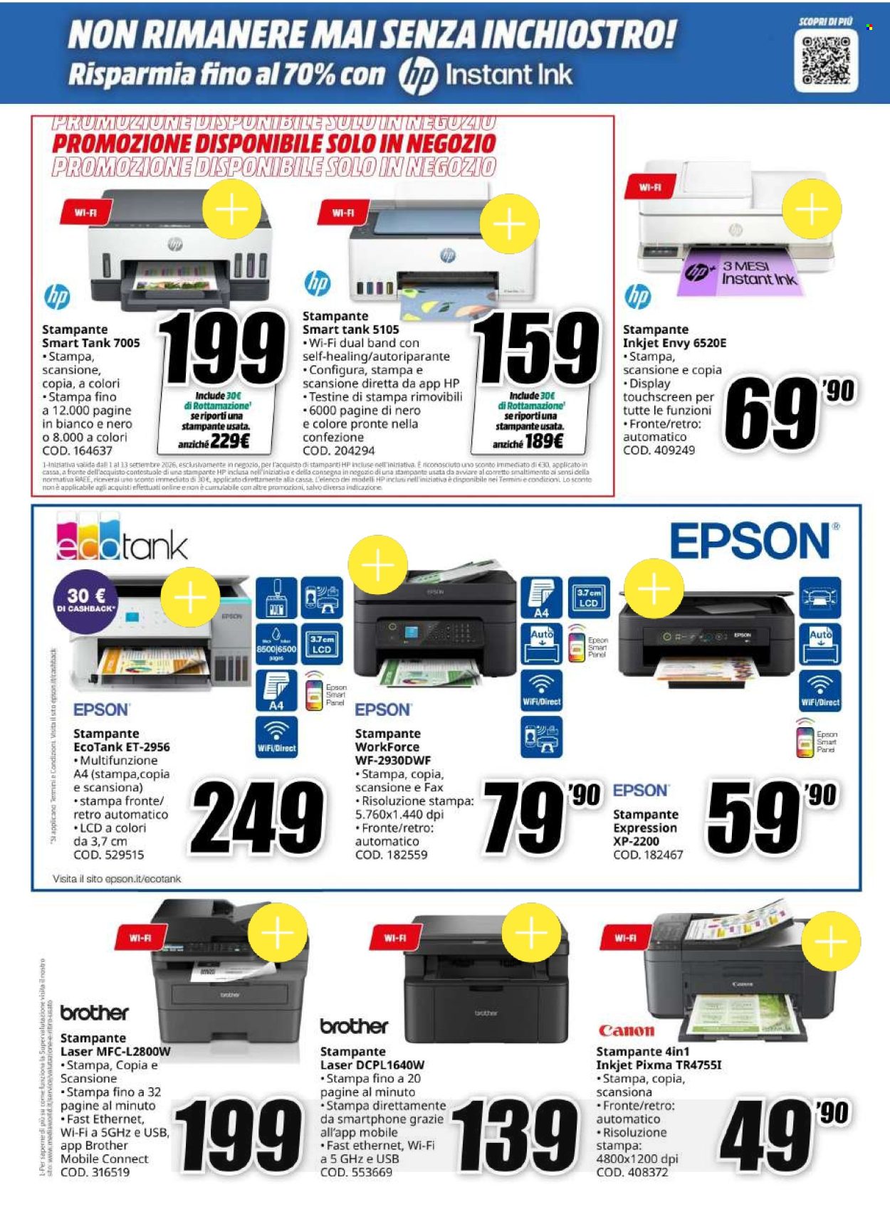 Volantino MediaWorld - 1/9/2026 - 13/9/2026. Pagina 13