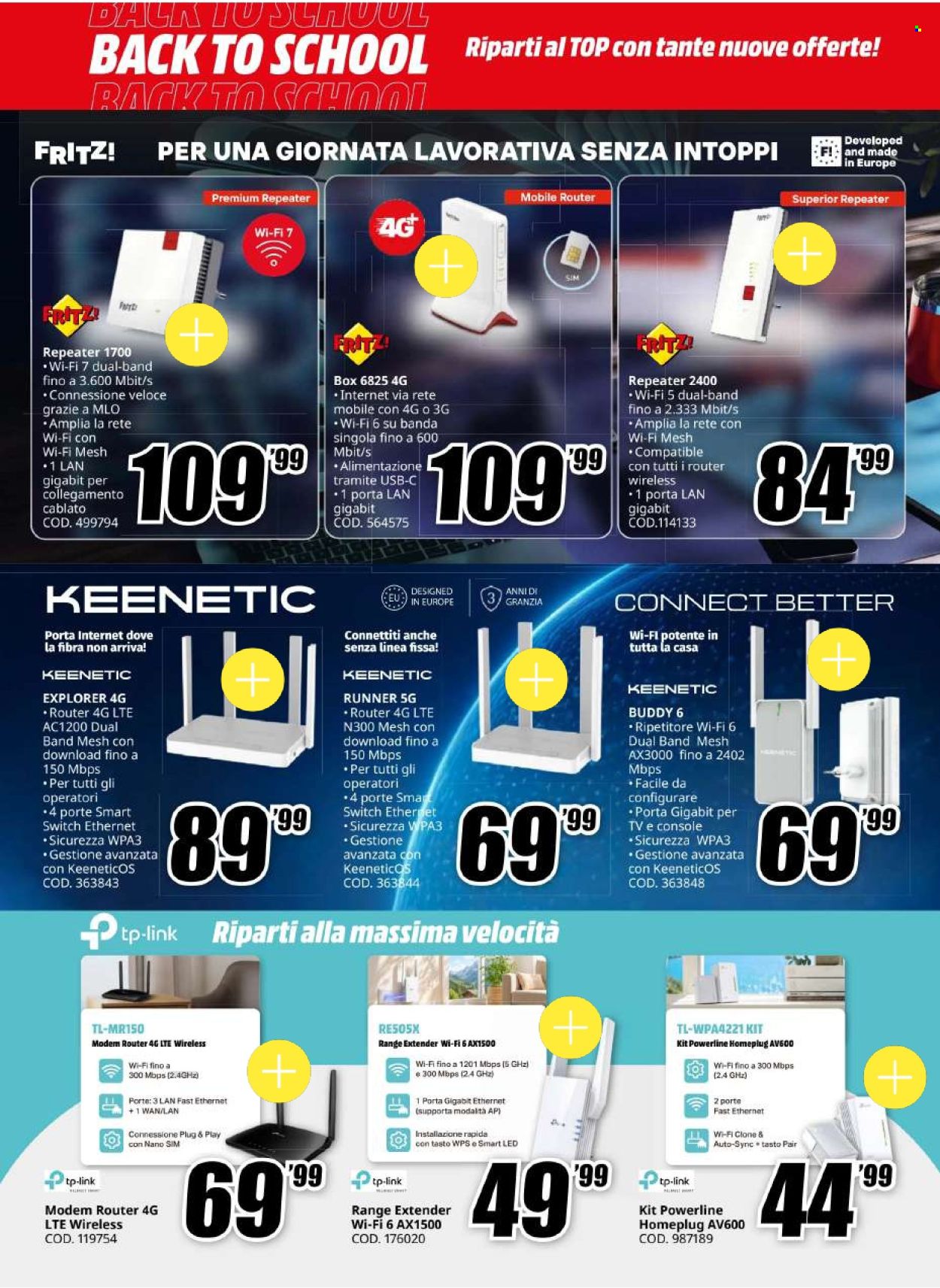 Volantino MediaWorld - 1/9/2026 - 13/9/2026. Pagina 18