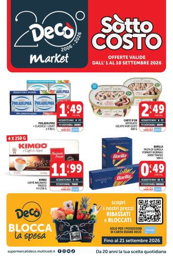 Volantino Deco - 1/9/2026 - 10/9/2026.