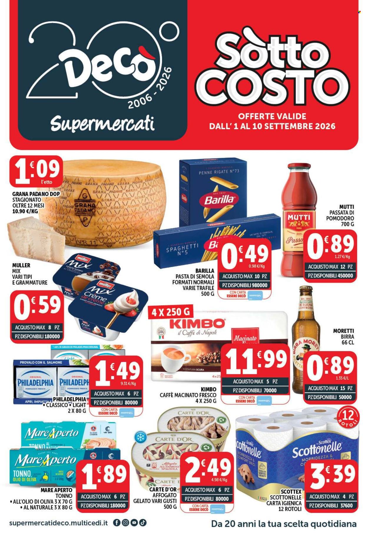Volantino Deco - 1/9/2026 - 10/9/2026. Pagina 1