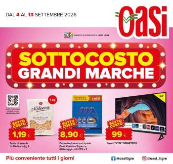 Volantino Oasi - 4/9/2026 - 13/9/2026.