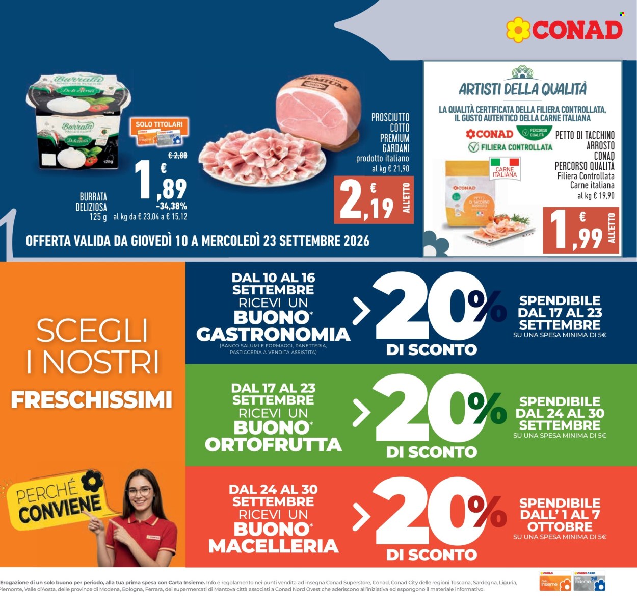 Volantino Conad - 10/9/2026 - 23/9/2026. Pagina 6