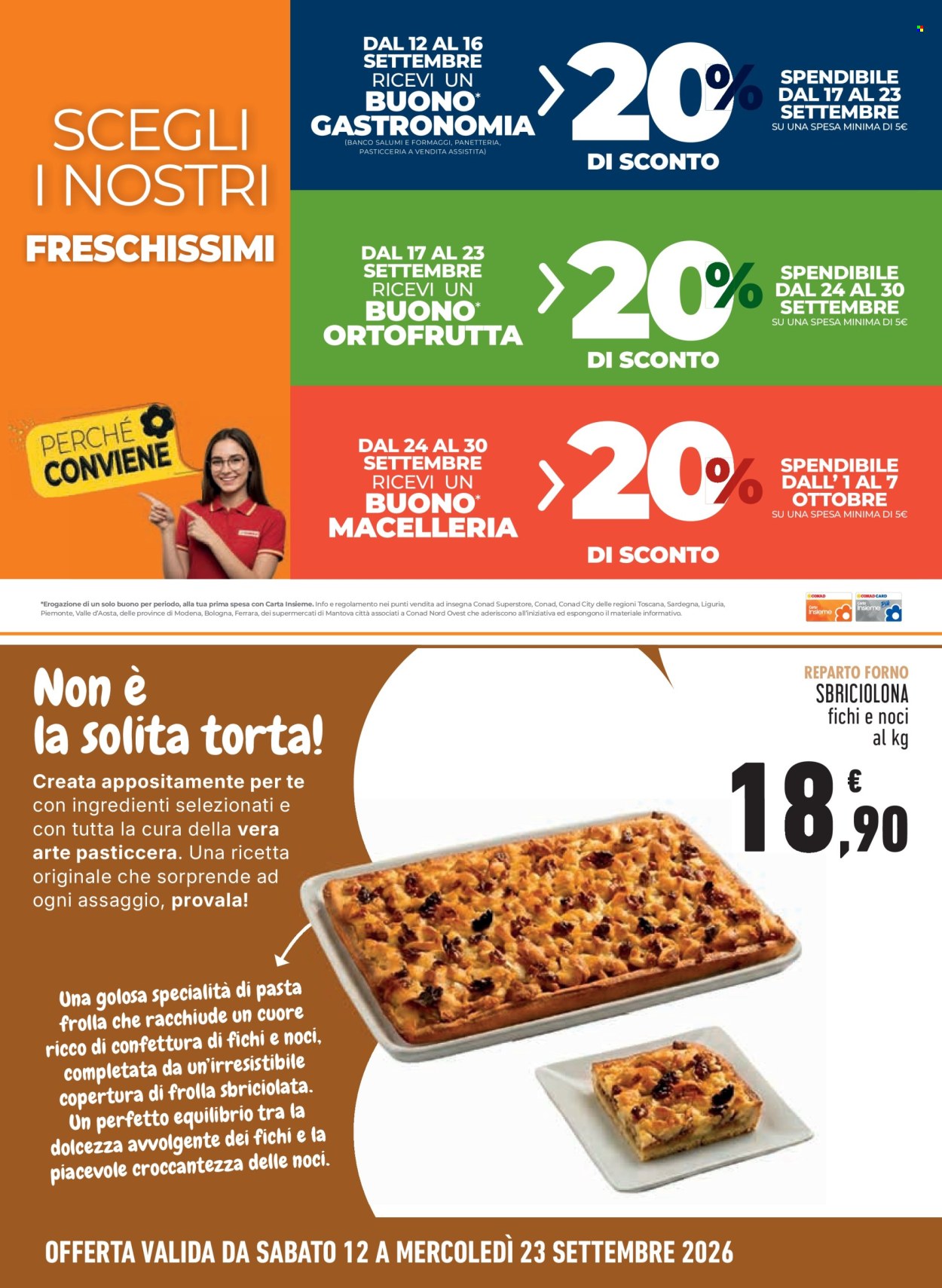 Volantino Conad City - 12/9/2026 - 23/9/2026. Pagina 8