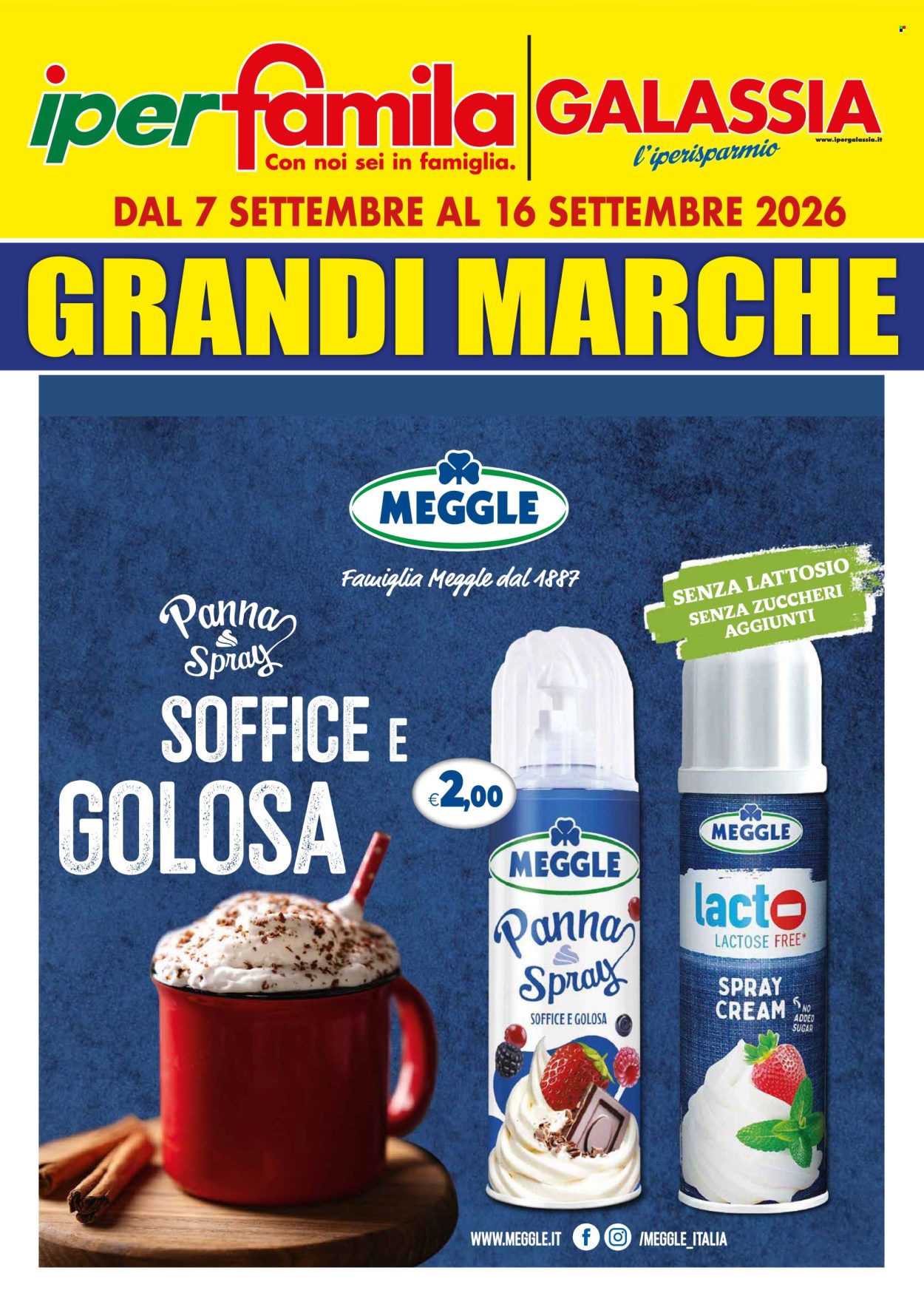 Volantino Famila - 7/9/2026 - 16/9/2026. Pagina 1