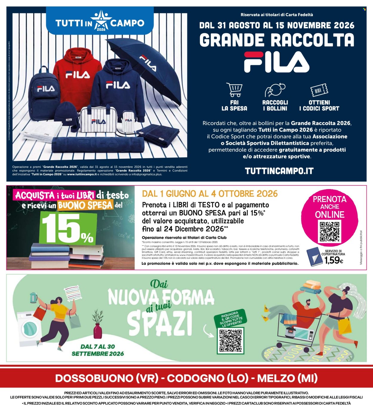 Volantino Famila - 7/9/2026 - 16/9/2026. Pagina 28