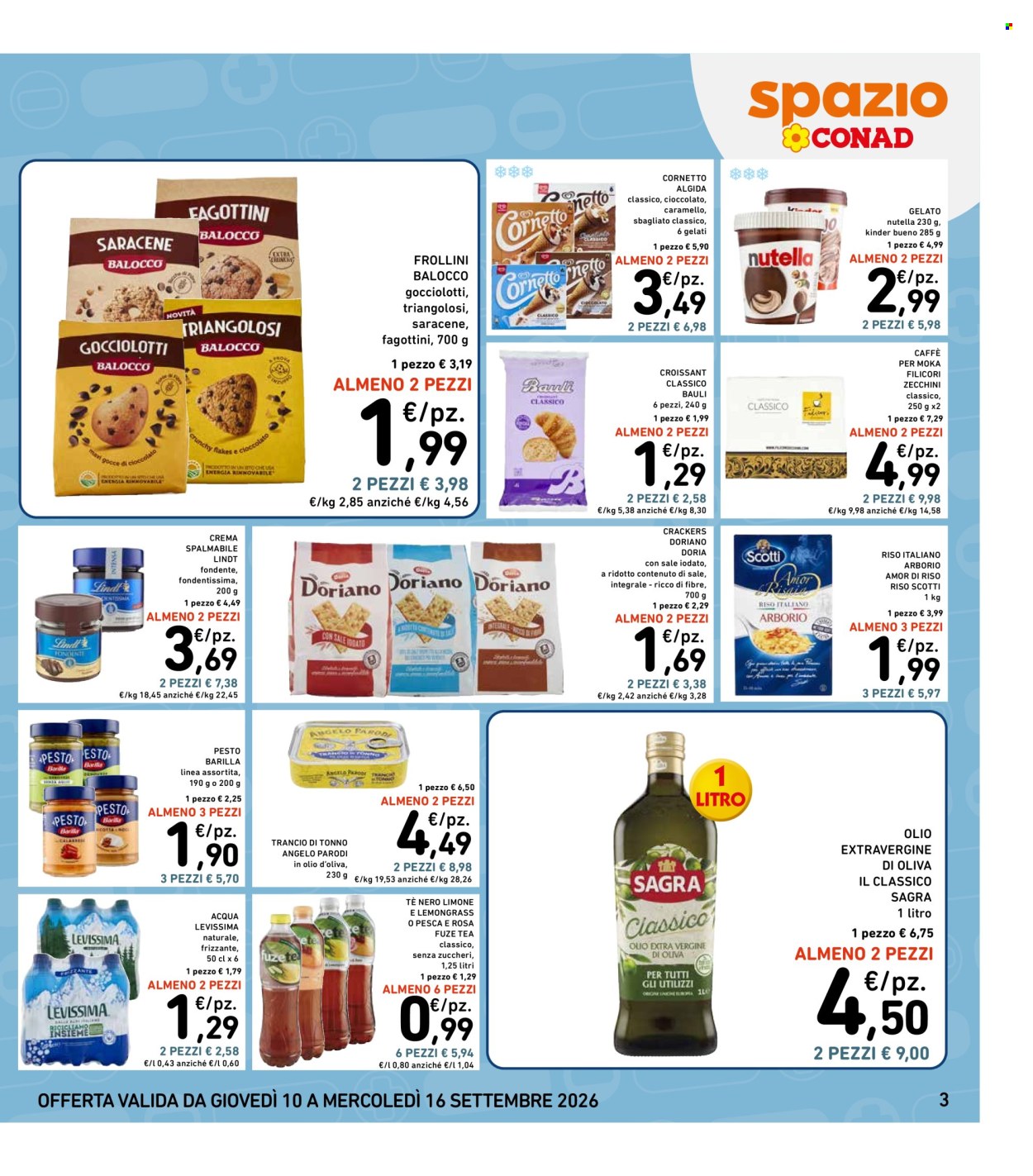 Volantino Spazio Conad - 10/9/2026 - 16/9/2026. Pagina 3