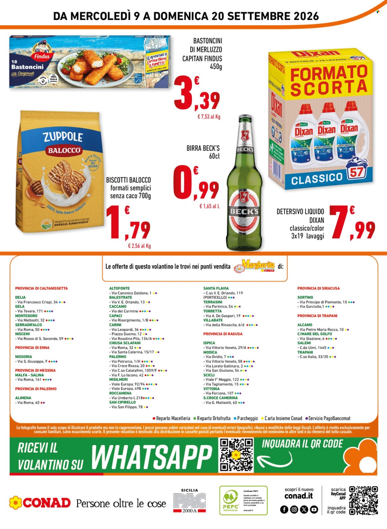 Volantino Margherita Conad - 9/9/2026 - 20/9/2026. Pagina 16