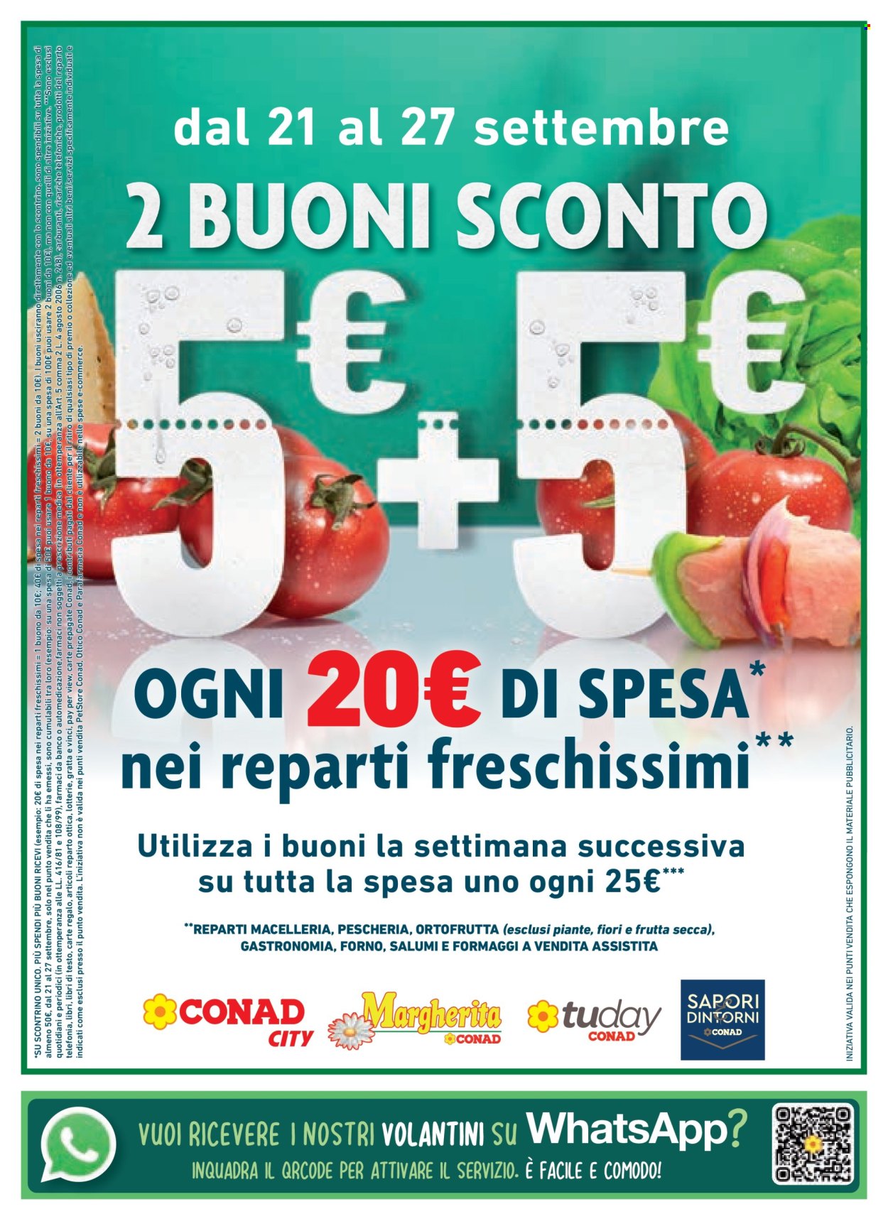 Volantino Margherita Conad - 9/9/2026 - 22/9/2026. Pagina 20