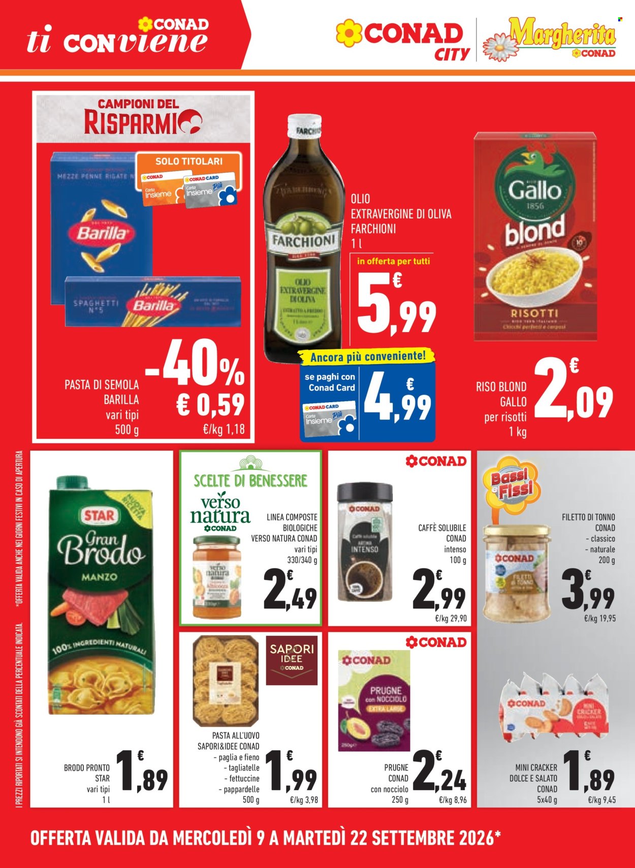 Volantino Margherita Conad - 9/9/2026 - 22/9/2026. Pagina 6