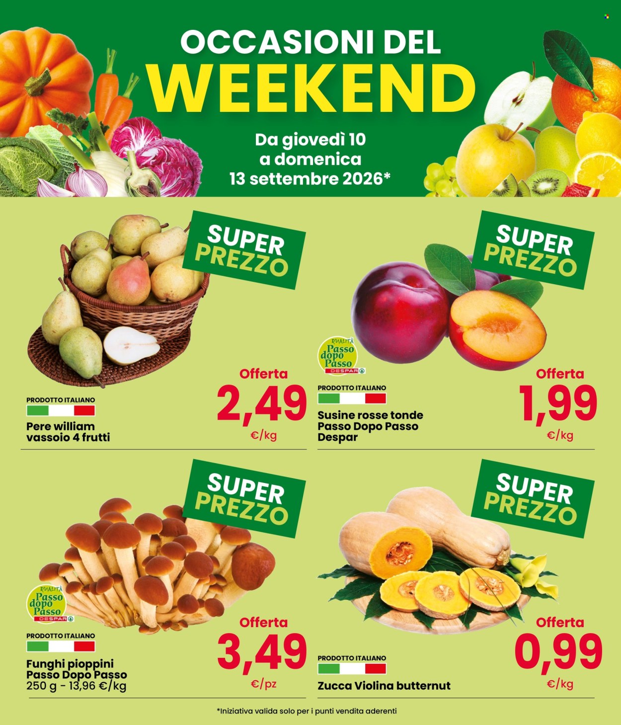 Volantino Interspar - 10/9/2026 - 13/9/2026. Pagina 2