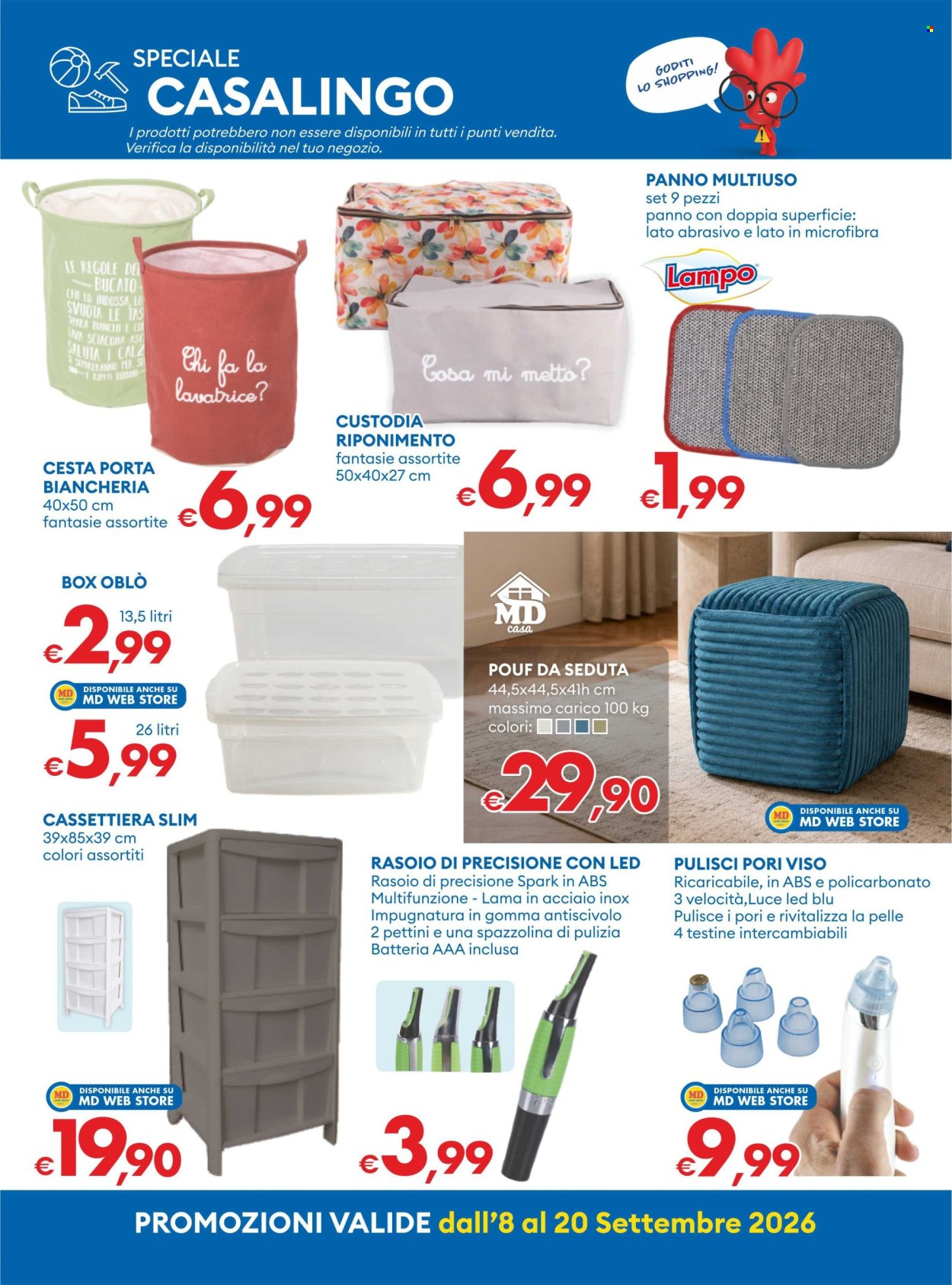 Volantino MD Discount - 8/9/2026 - 20/9/2026. Pagina 28