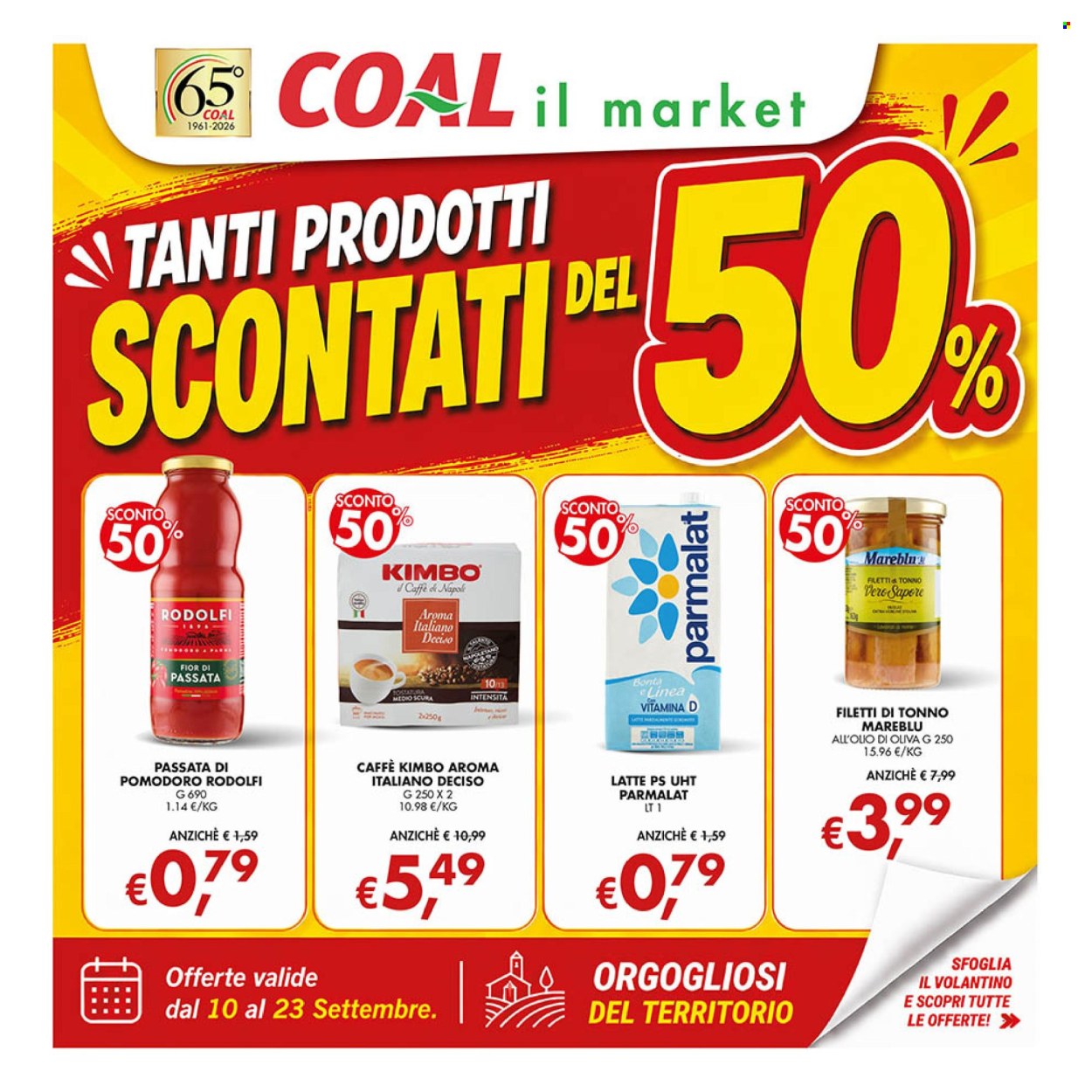 Volantino COAL - 10/9/2026 - 23/9/2026. Pagina 1